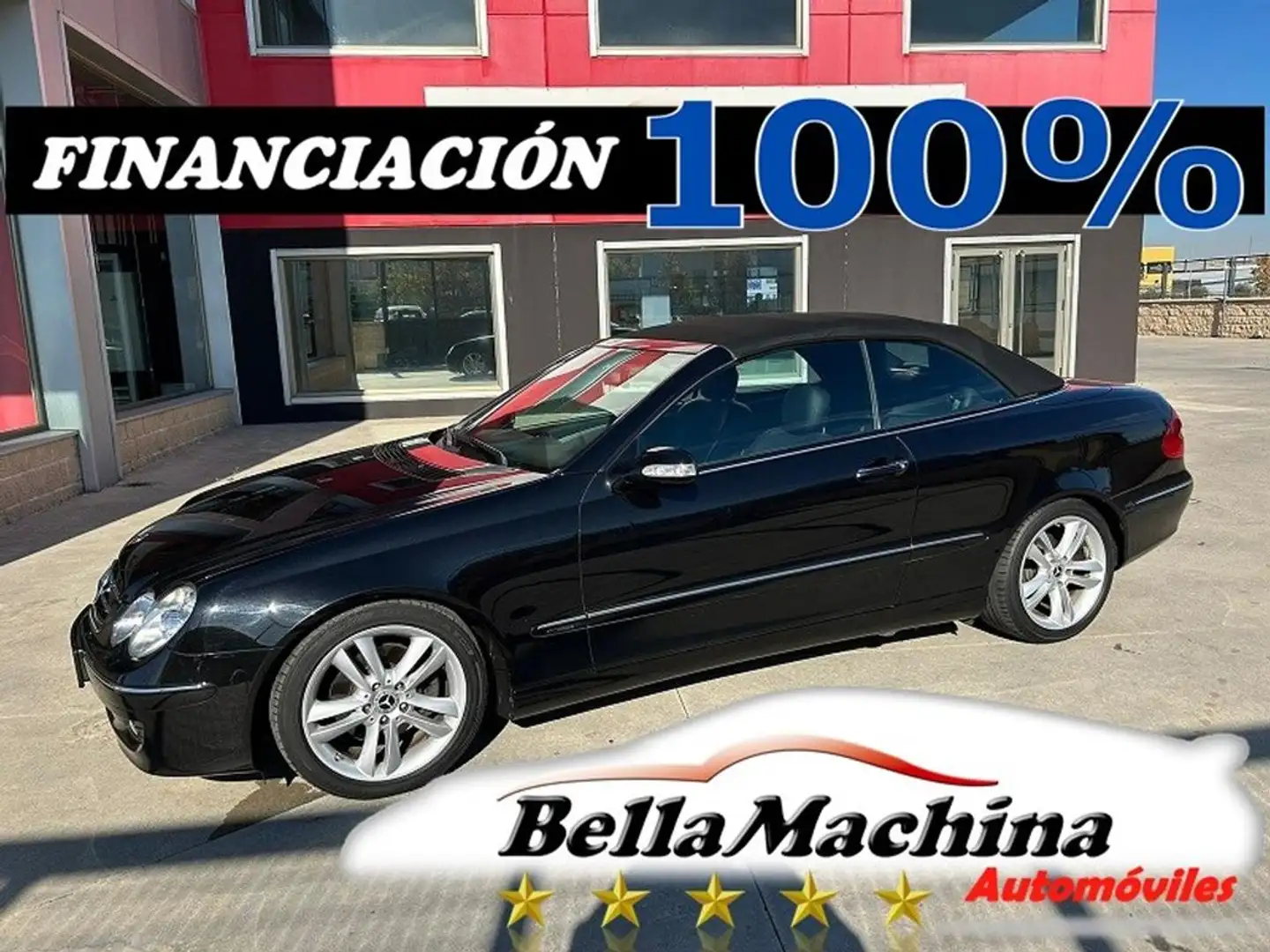 Mercedes-Benz CLK 200 280 AVANTGARDE CABRIO Noir - 1