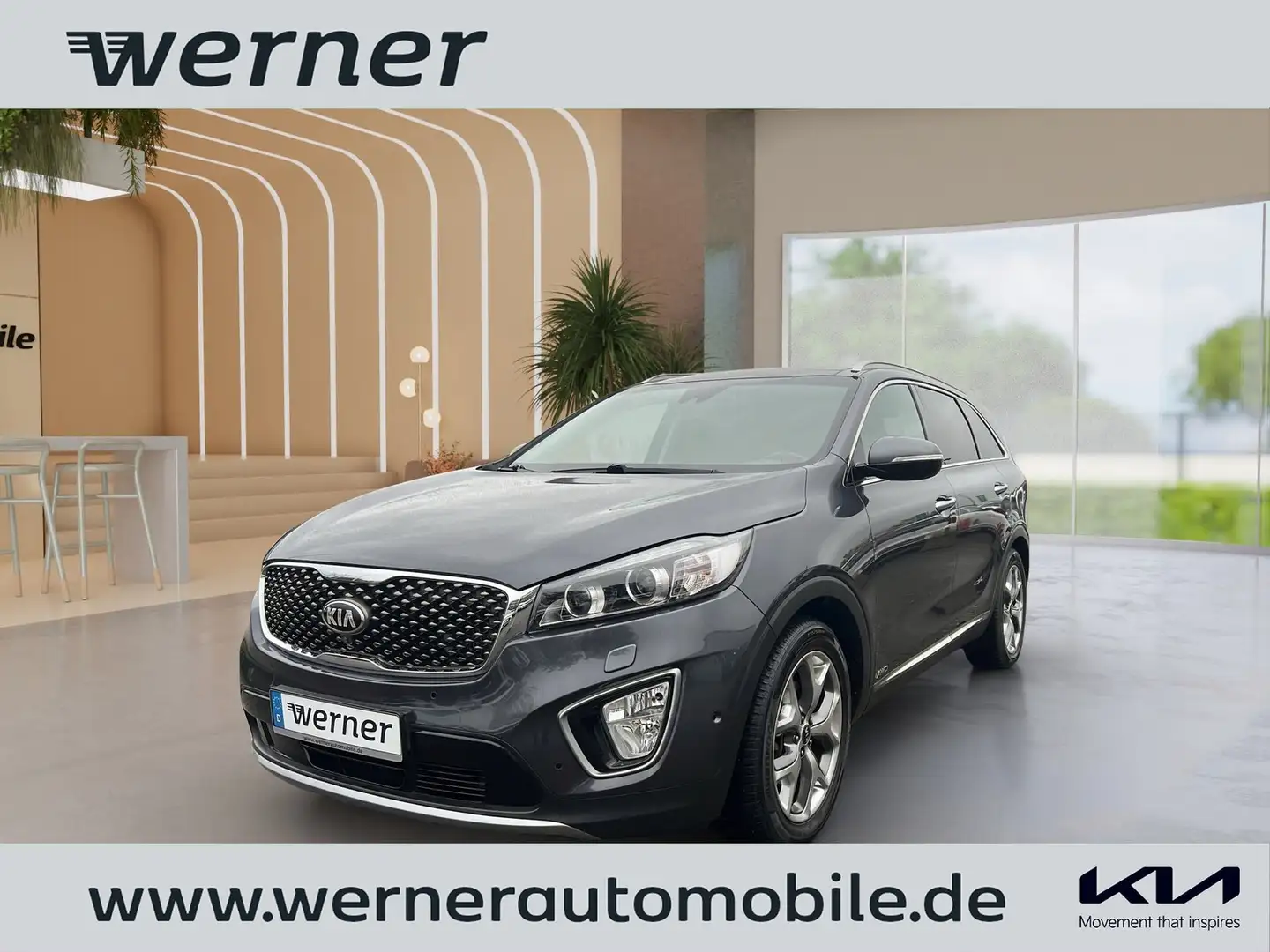 Kia Sorento 2.2 CRDi Platinum Edition 4WD Navi Pano Gris - 1