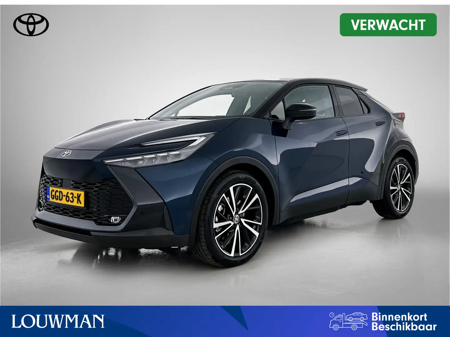 Toyota C-HR 2.0 Plug-in Hybrid 220 Première Edition | Full scr Blauw - 1