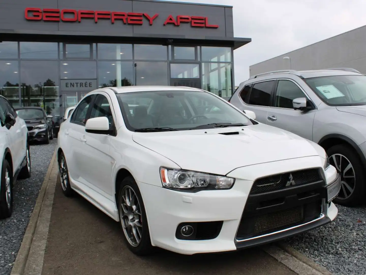 Mitsubishi Lancer EVO 10 NEW GSR AWD 1 HAND LUX AUTO CUIR NAVI Weiß - 1