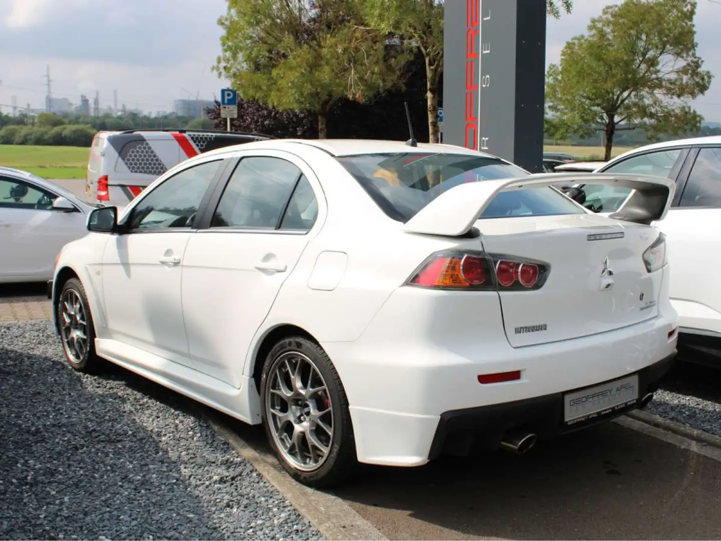 Mitsubishi Lancer EVO 10 NEW GSR AWD 1 HAND LUX AUTO CUIR NAVI Blanco - 2