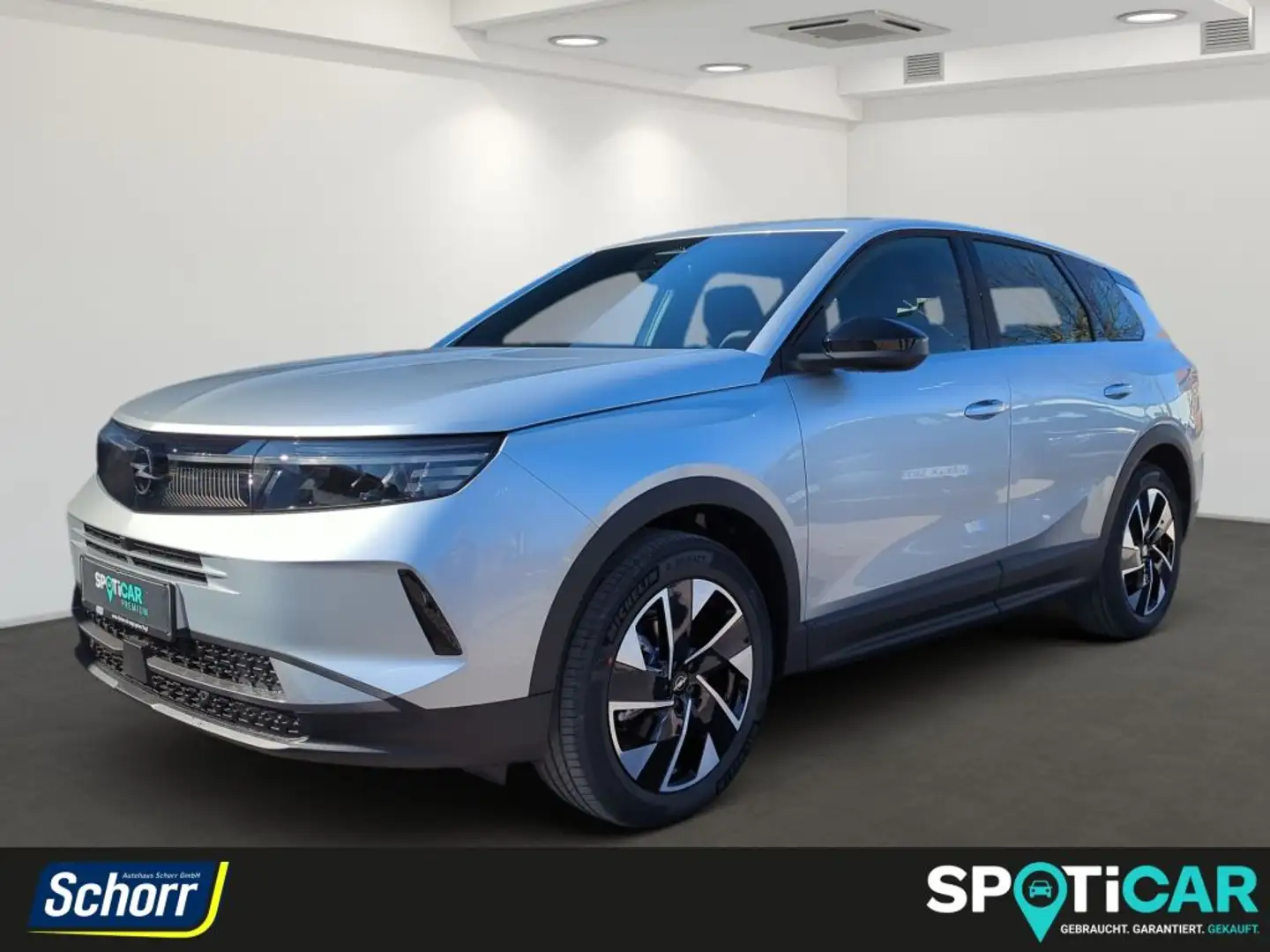Opel Grandland 1.2 DI Hybrid 48 V Automatik Edition Silber - 1