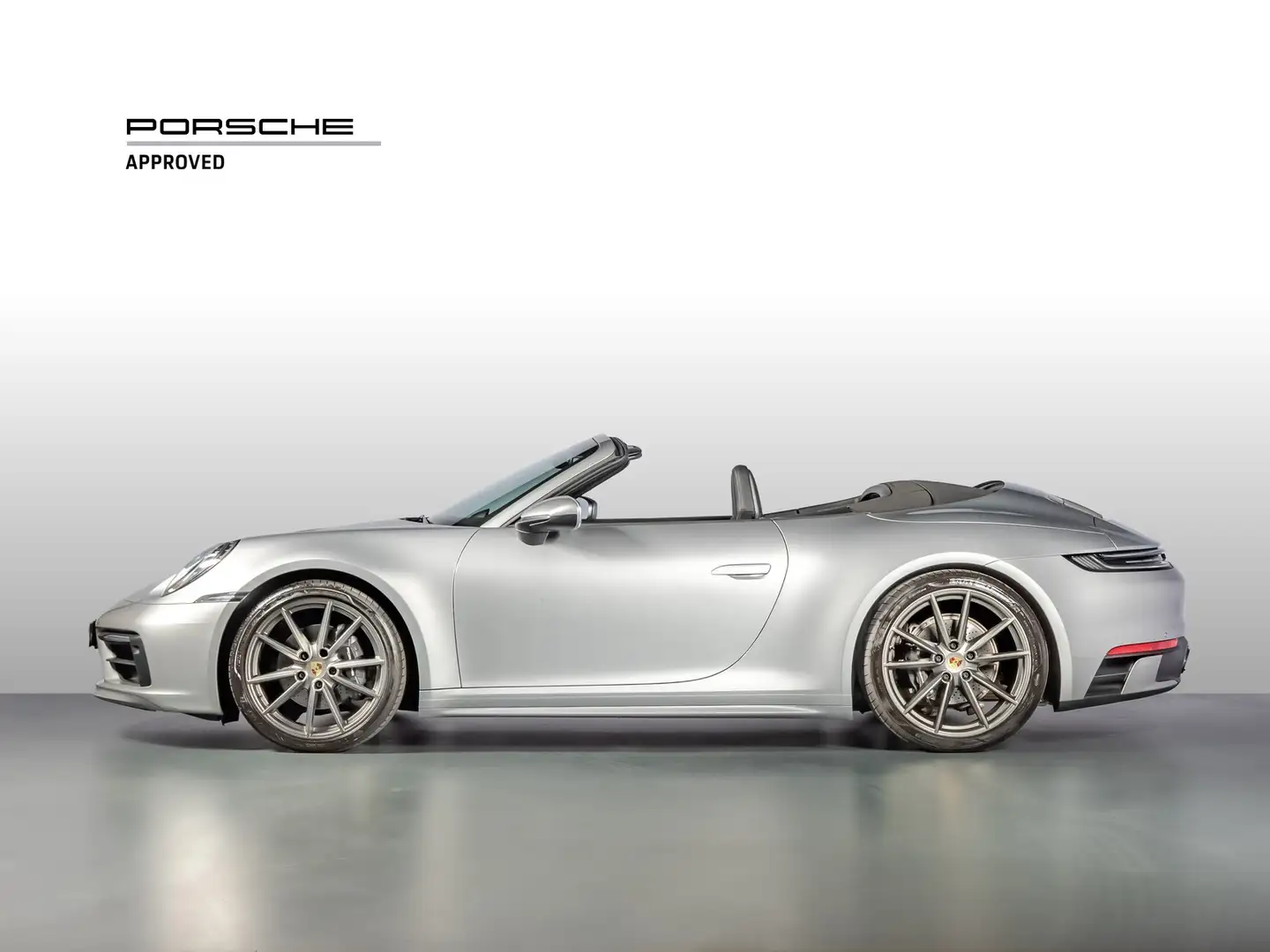 Porsche 992 cabrio 3.0 carrera 4 auto Argento - 2