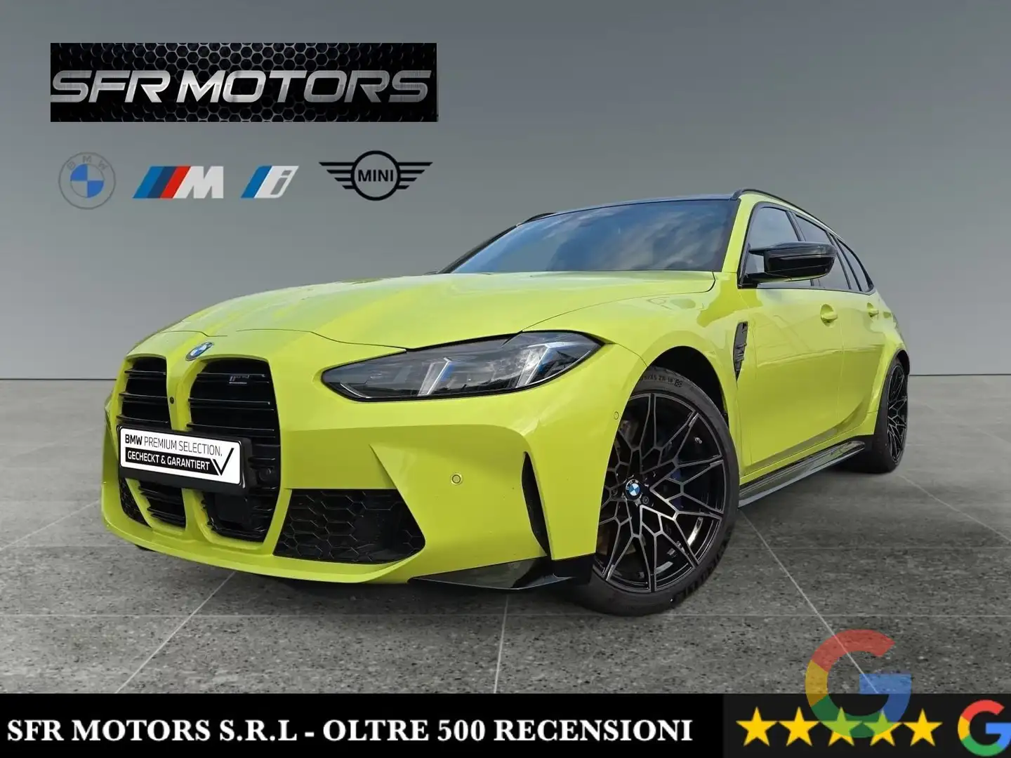 BMW M3 M3 Touring Competition M xDrive *Harman Kardon*Driving A Prof*360* Jaune - 1