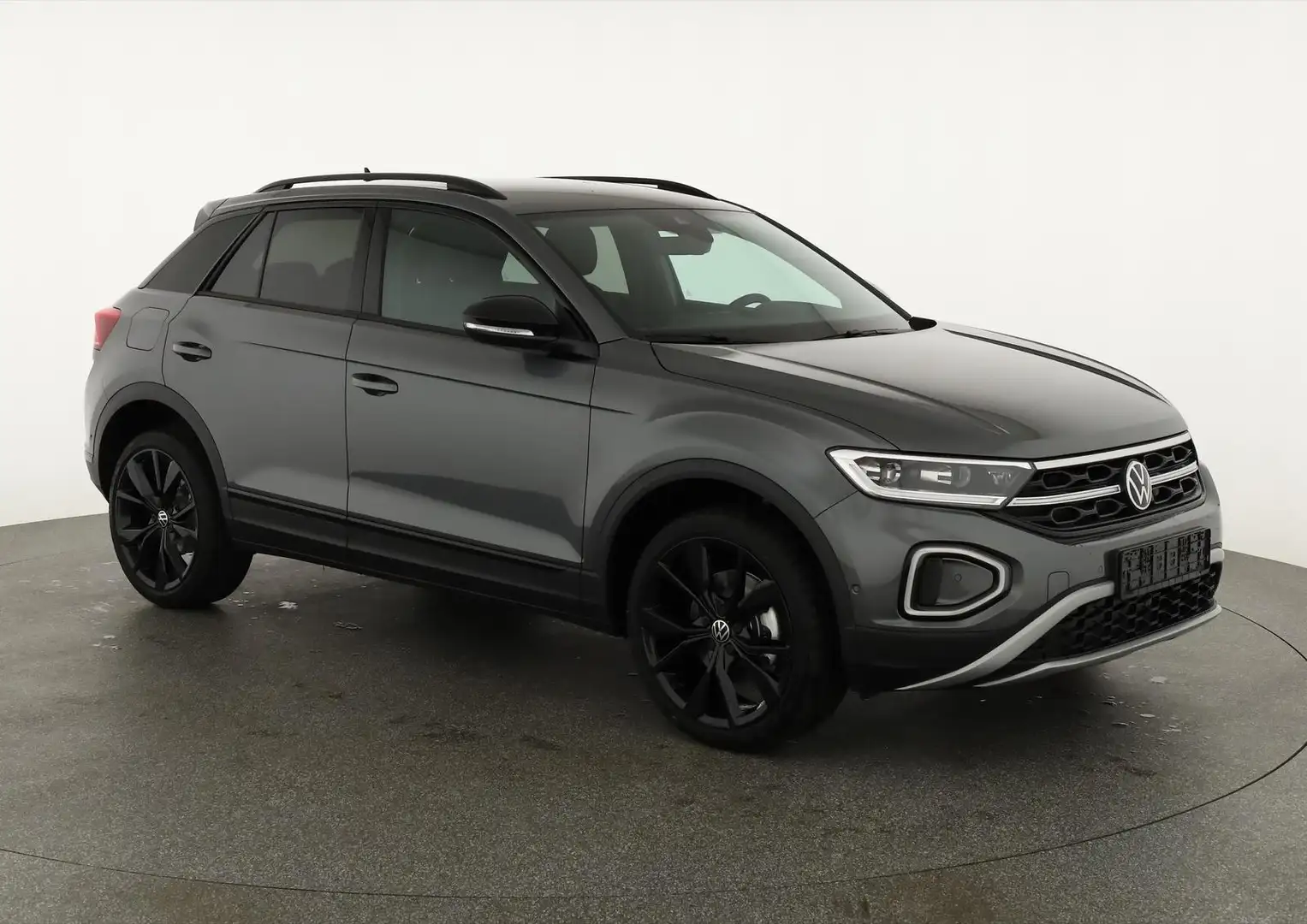 Volkswagen T-Roc Style 1.5 TSI DSG Black Style, AHK, IQ.Light, 1... Grijs - 1