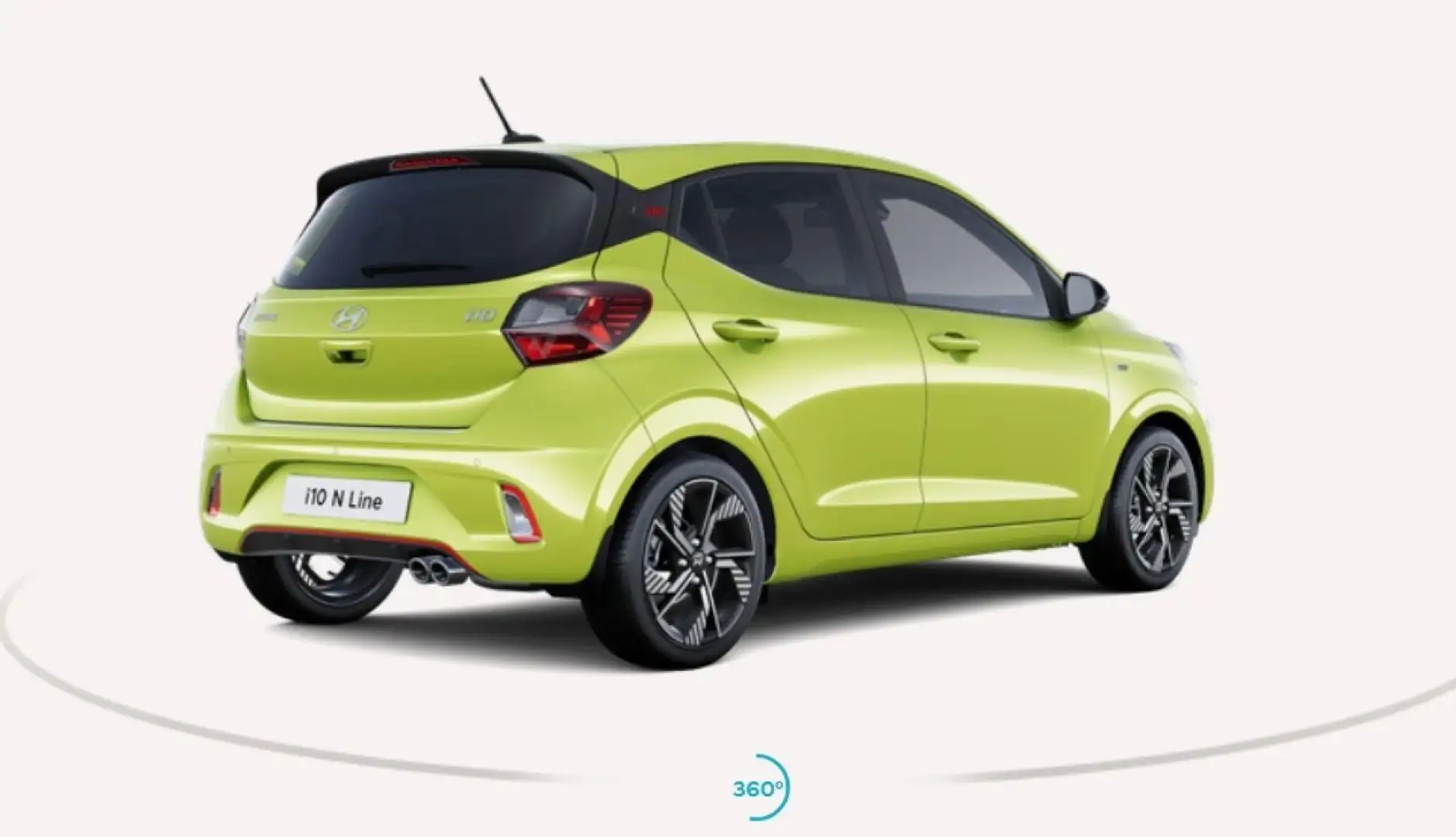 Hyundai i10 N Line*Navi*RKam*SitzHeiz*Tempomat*Klima Vert - 2