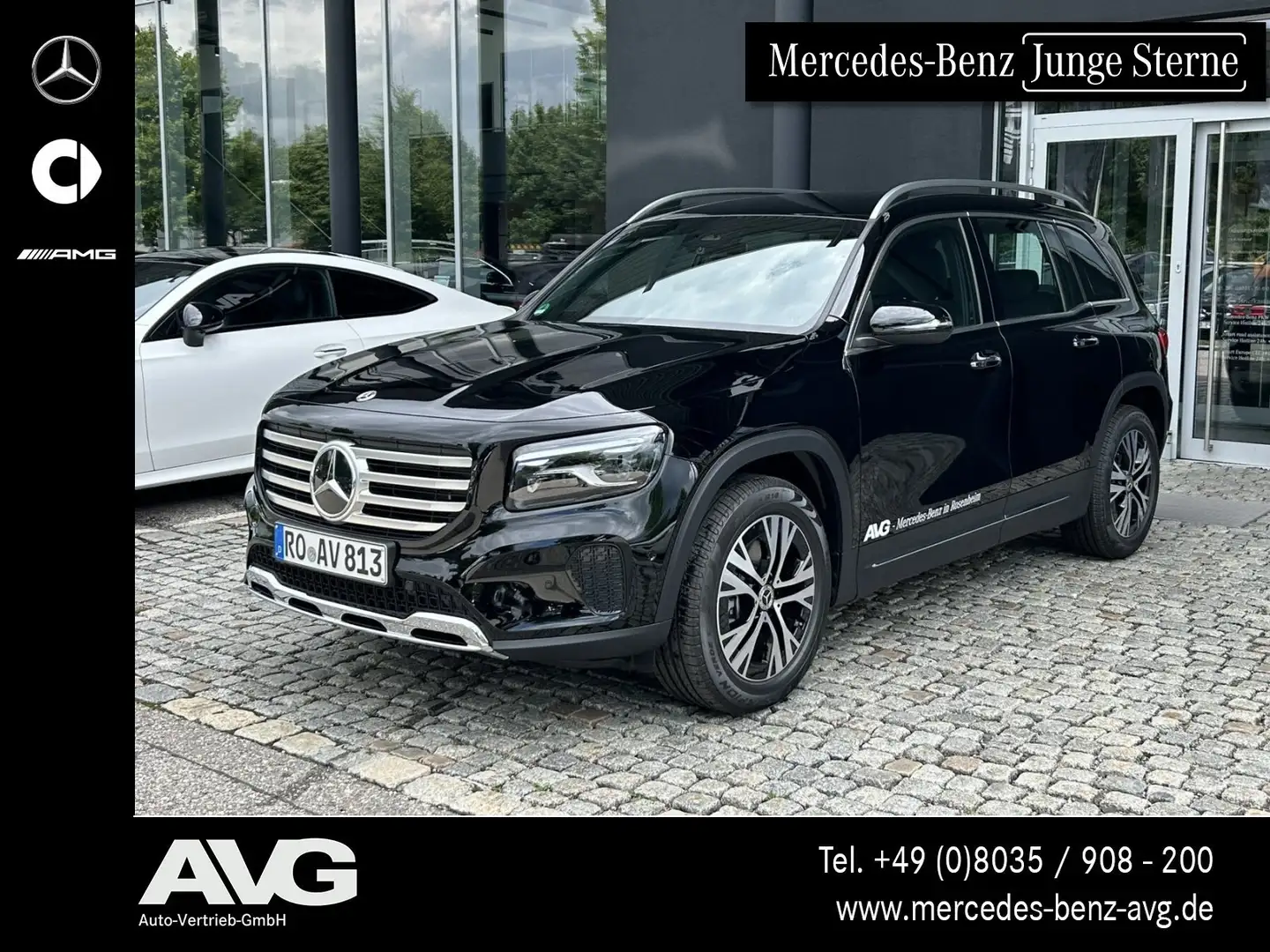 Mercedes-Benz GLB 200 GLB 200 d Progressive Advanced Multibeam Park RF Schwarz - 1