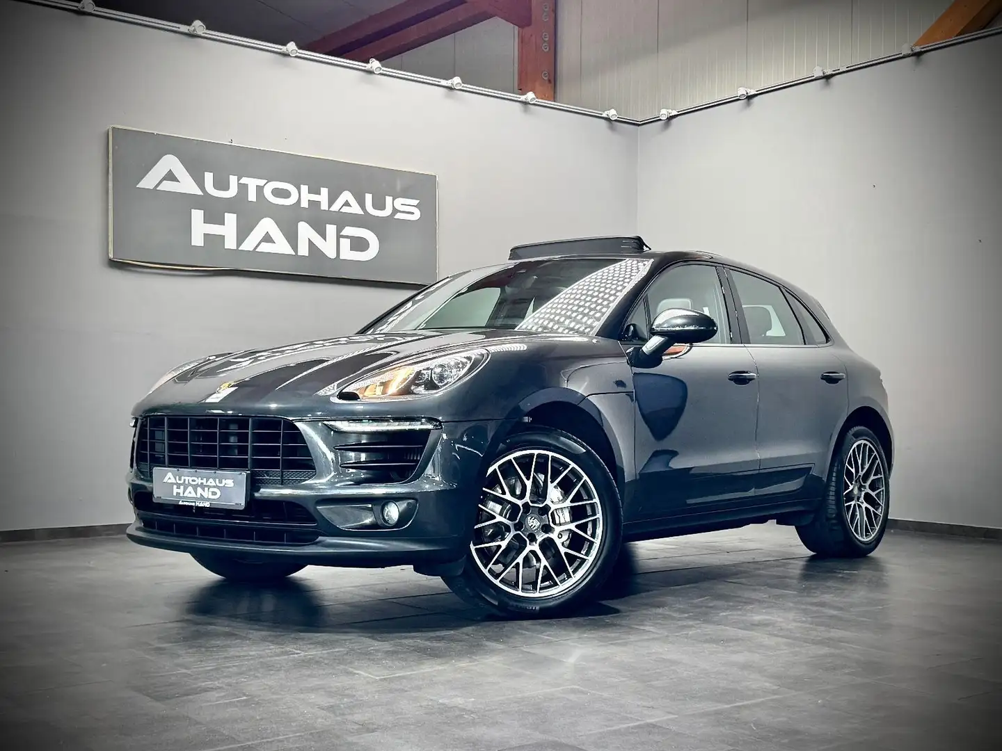 Porsche Macan S*DK*PANO*BOSE*KAMERA*SPURHALTE*1.HAND Gris - 1