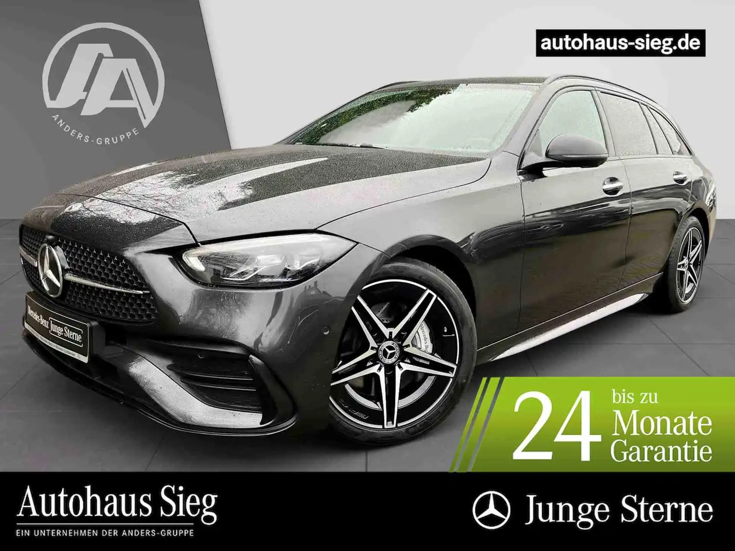 Mercedes-Benz C 180 T EDITION AMG+MBUX+Night+LED+360+Key+Distr Grau - 1