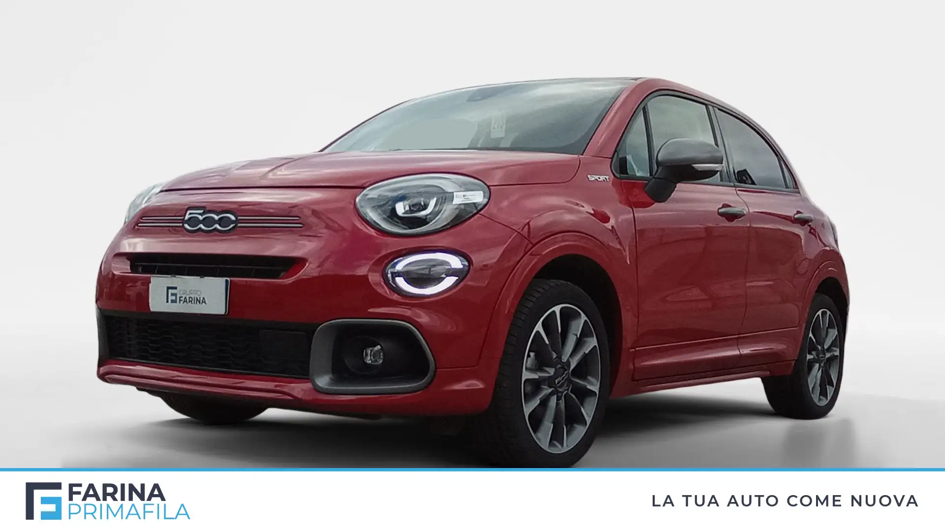 Fiat 500X X 1.3 Multijet Sport Rosso - 1