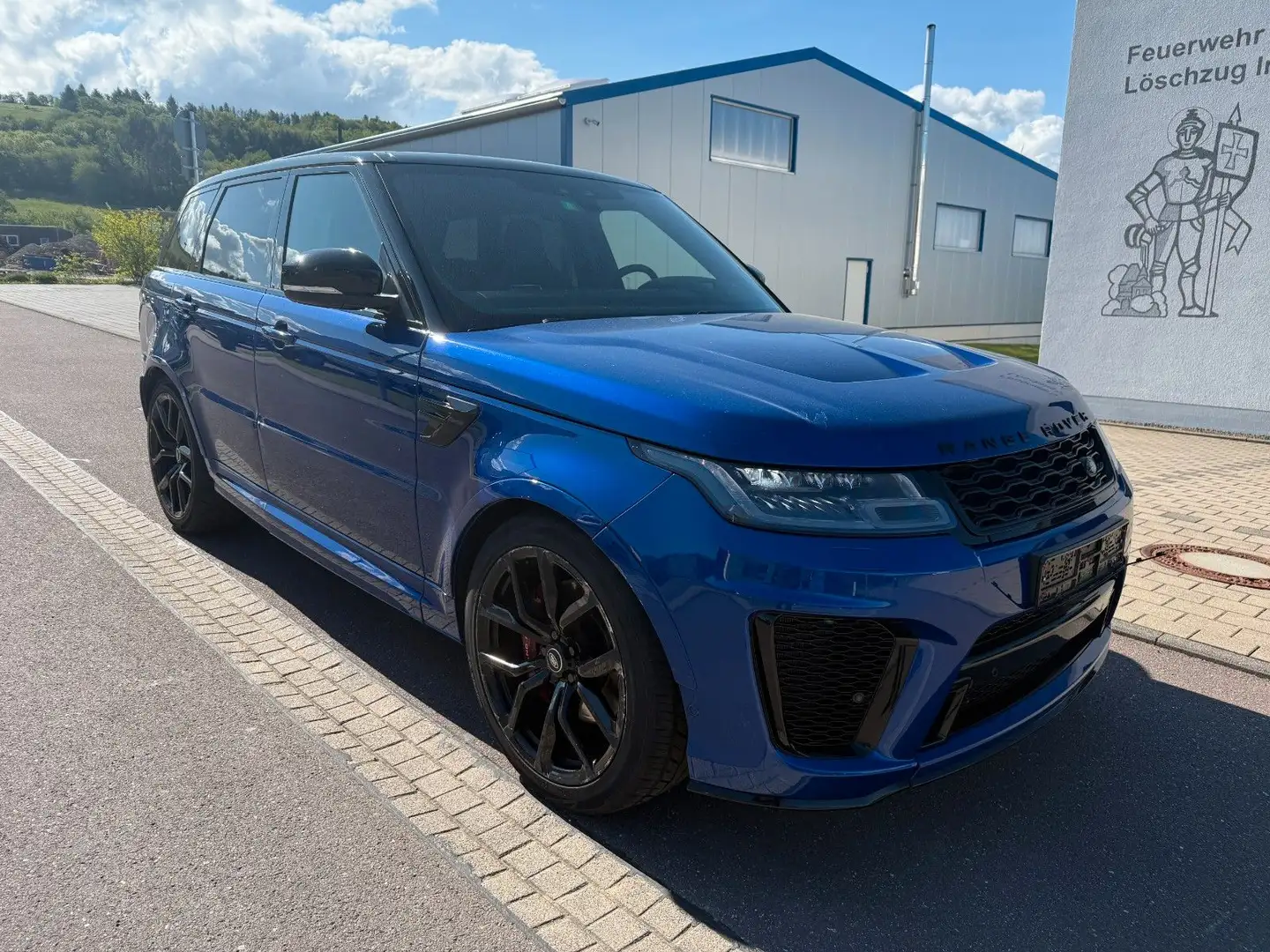Land Rover Range Rover Sport 5.0 V8 Kompressor SVR LED/HUD Blu/Azzurro - 1