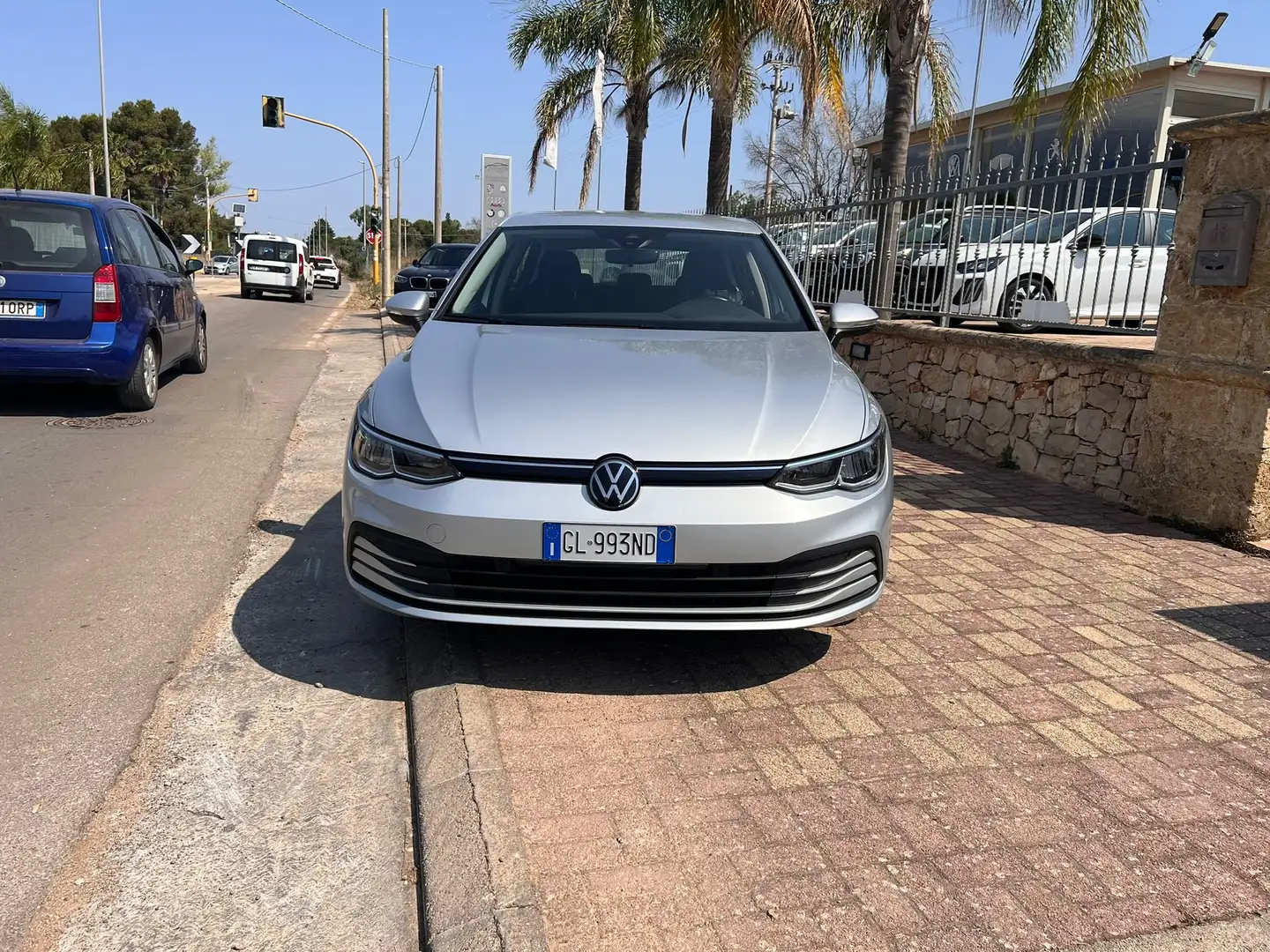 Volkswagen Golf Golf 2.0 tdi Life 115cv dsg Argento - 2