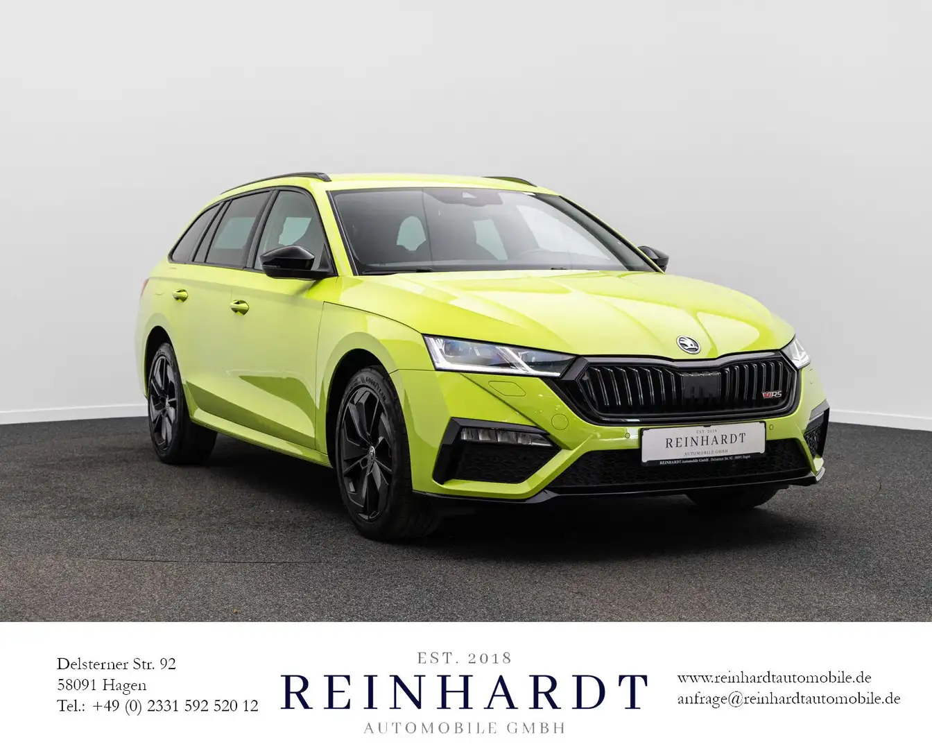 Skoda Octavia COMBI RS iV 18Z./SMARTLINK/LED/DAB+ Grün - 1