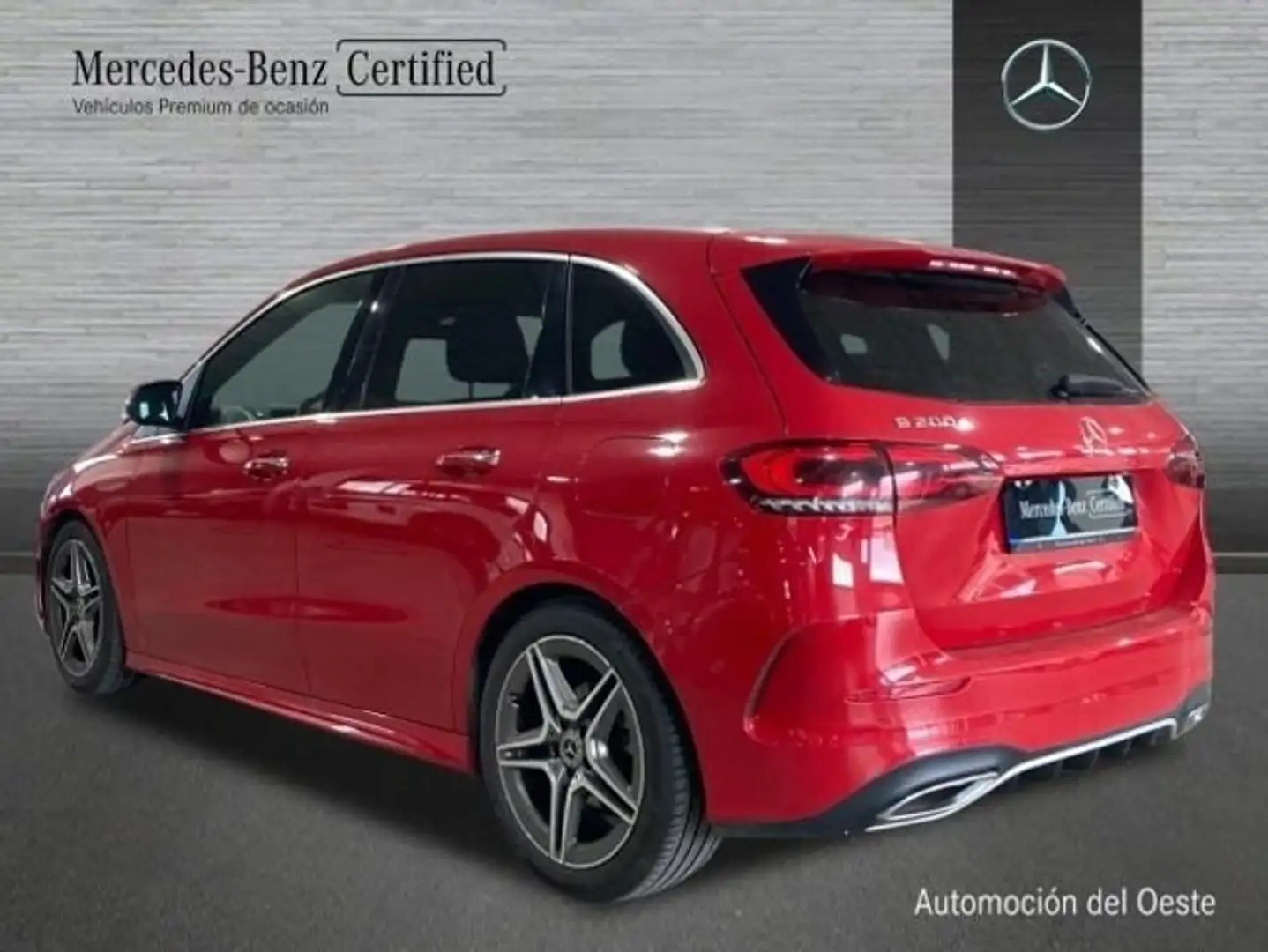 Mercedes-Benz B 200 200d Rojo - 2
