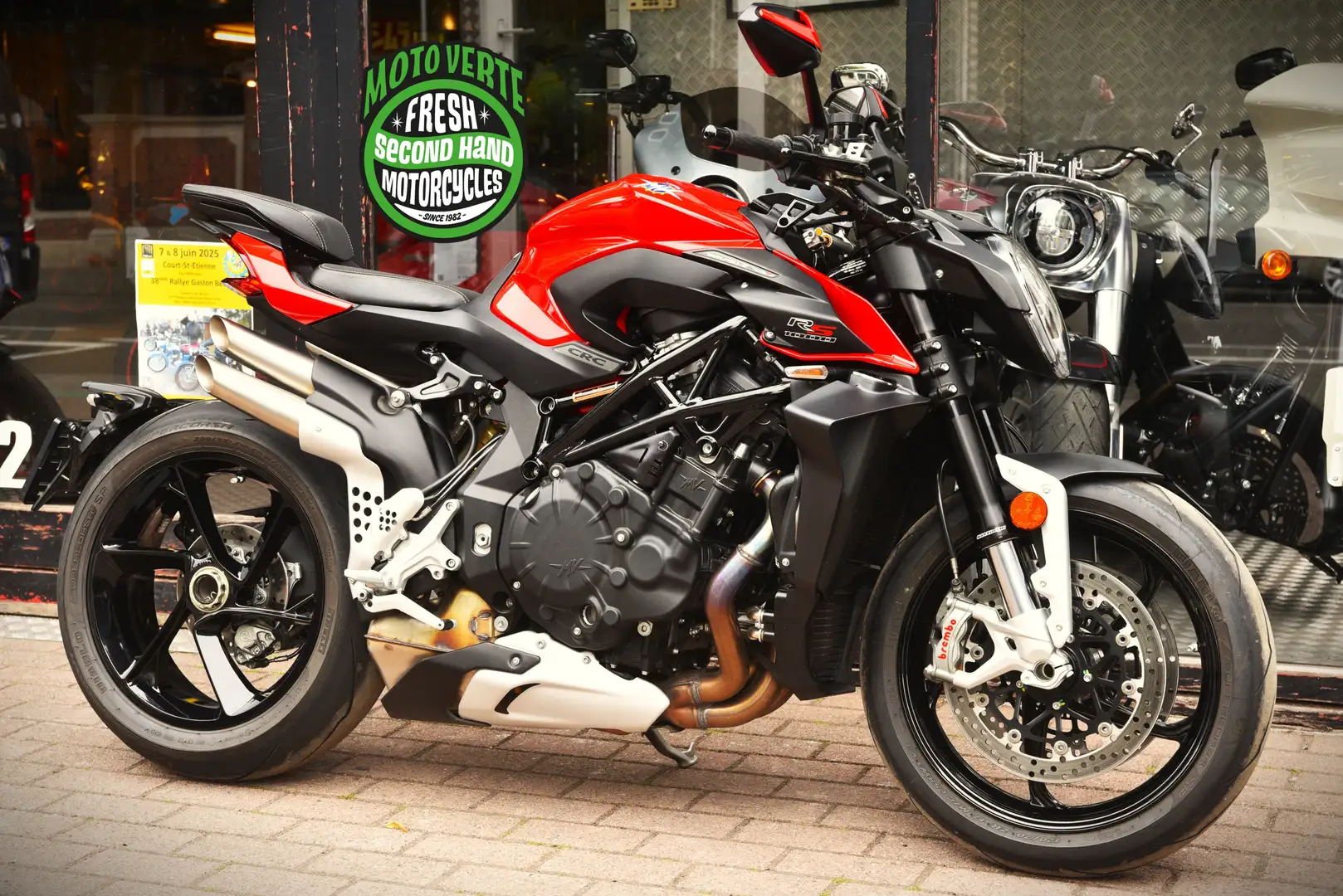 MV Agusta Brutale 1000 RS ***MOTO VERTE*** Rouge - 1
