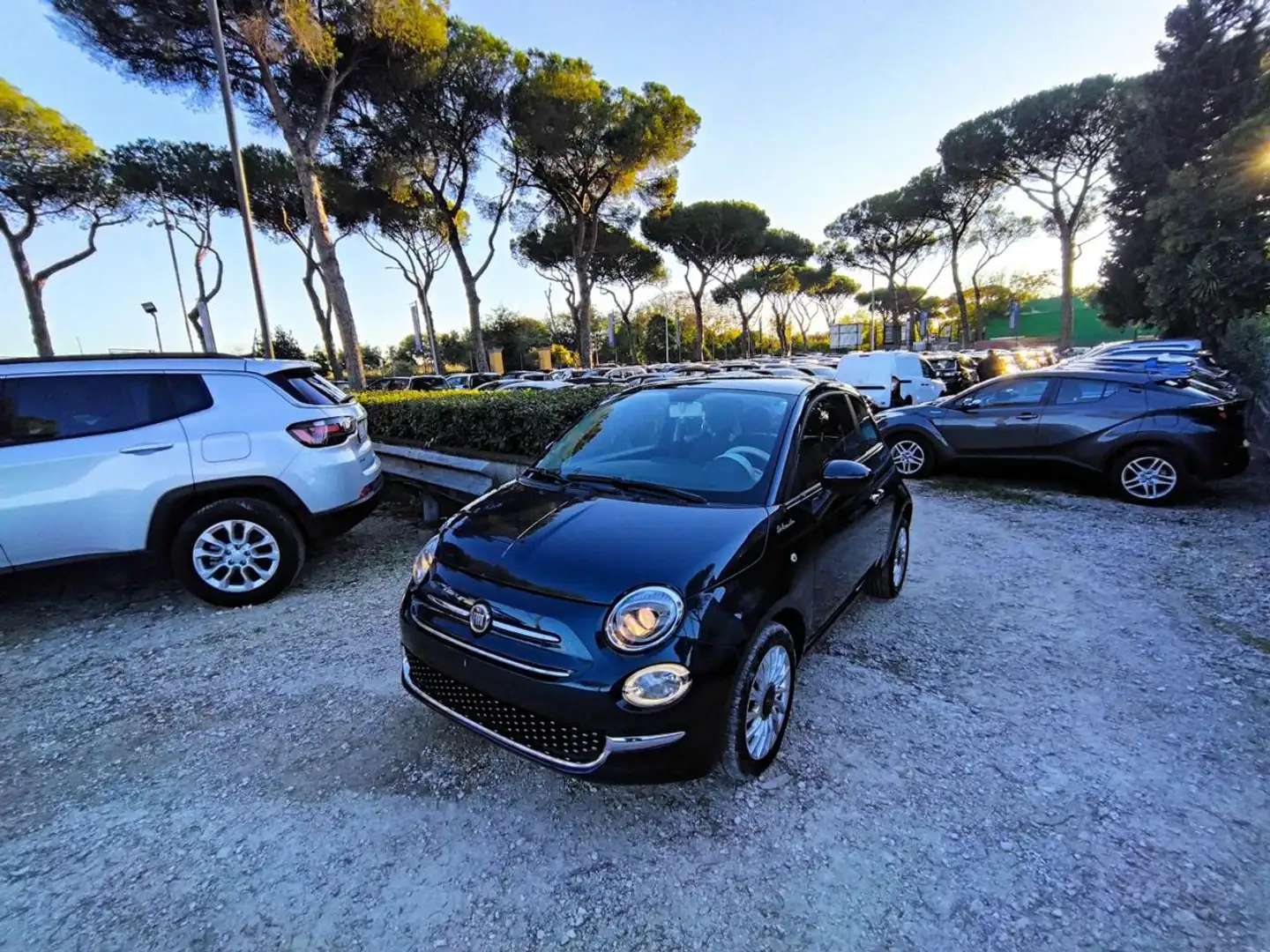 Fiat 500 1.0cc HYBRID DOLCEVITA 70cv TETTO PANORAMICO Blu/Azzurro - 1