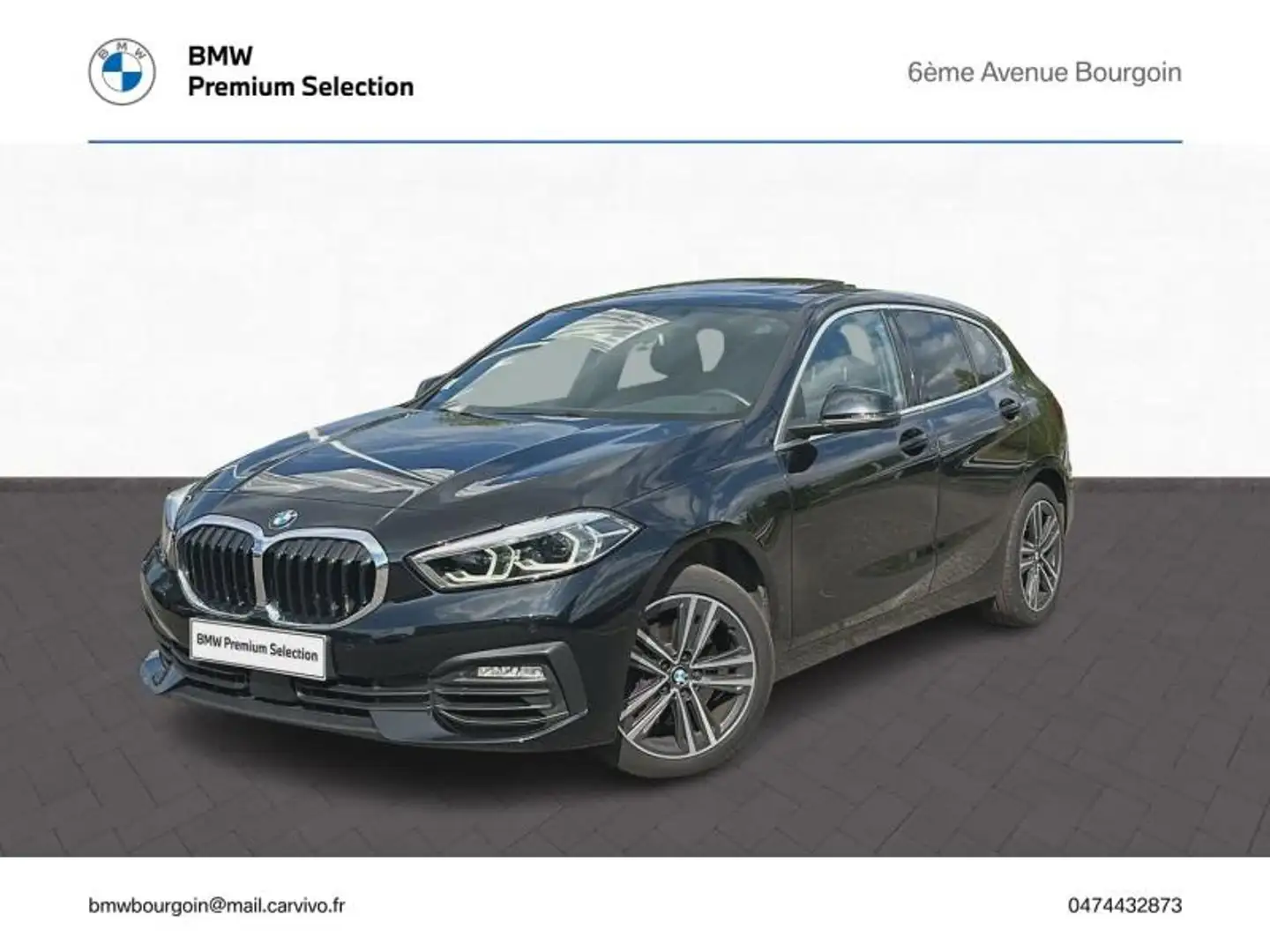 BMW 116 116i 109ch Business Design Zwart - 1