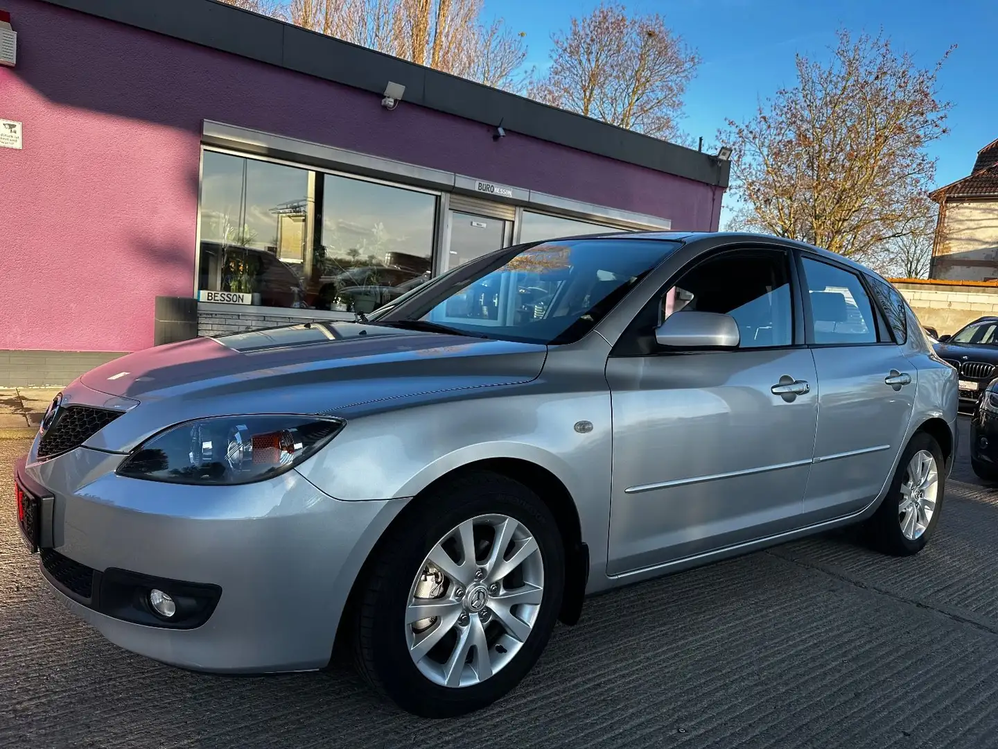 Mazda 3 Lim. 1.6 Sport Active "1 Hand"HU/AU+Service" Silber - 1