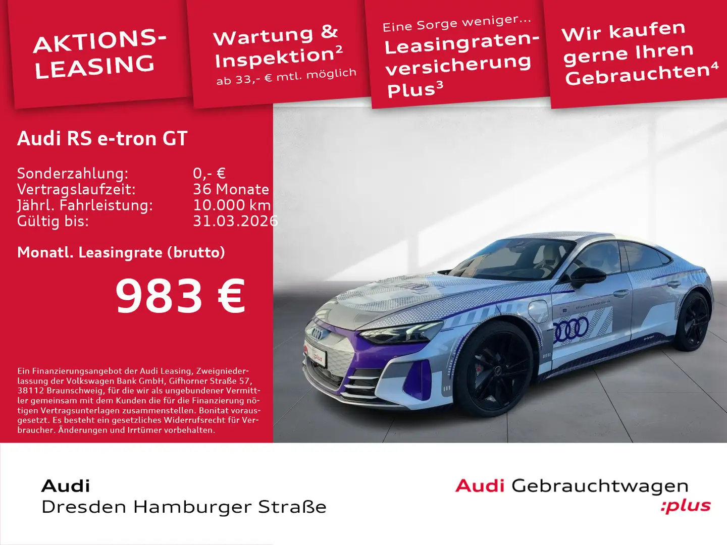Audi RS e-tron GT 440 kW quattro ice race edition Argent - 1