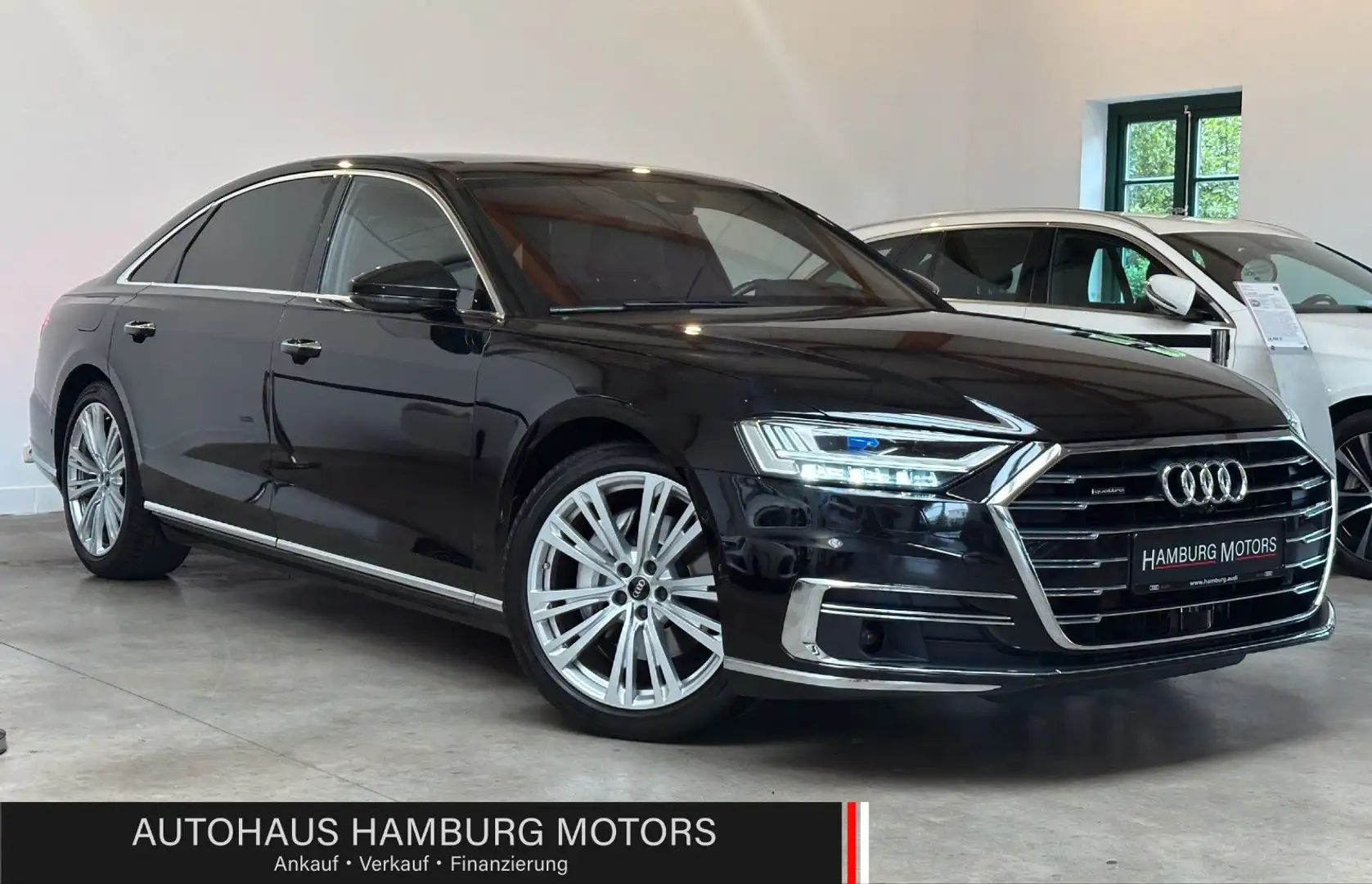 Audi A8 L Lang 50 TDI quattro HD-MATRIX/PANO/HUD/B&O Schwarz - 1