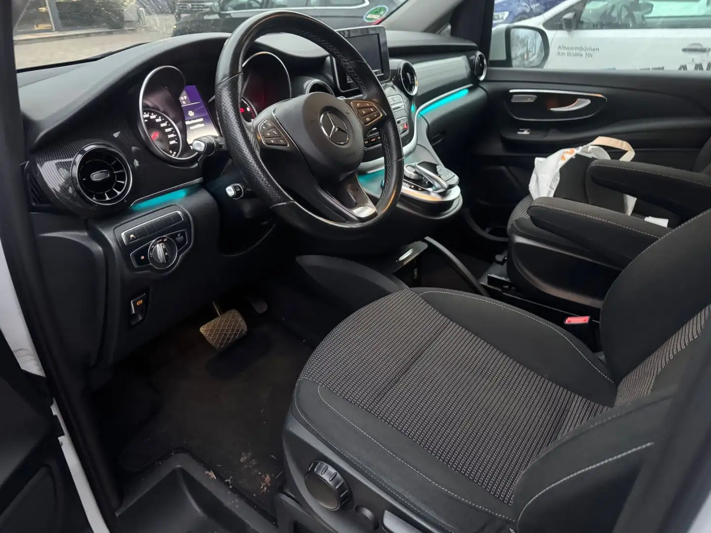 Mercedes-Benz V 220 d lang Edition *7-SITZER/AHK/KAMERA* Weiß - 2