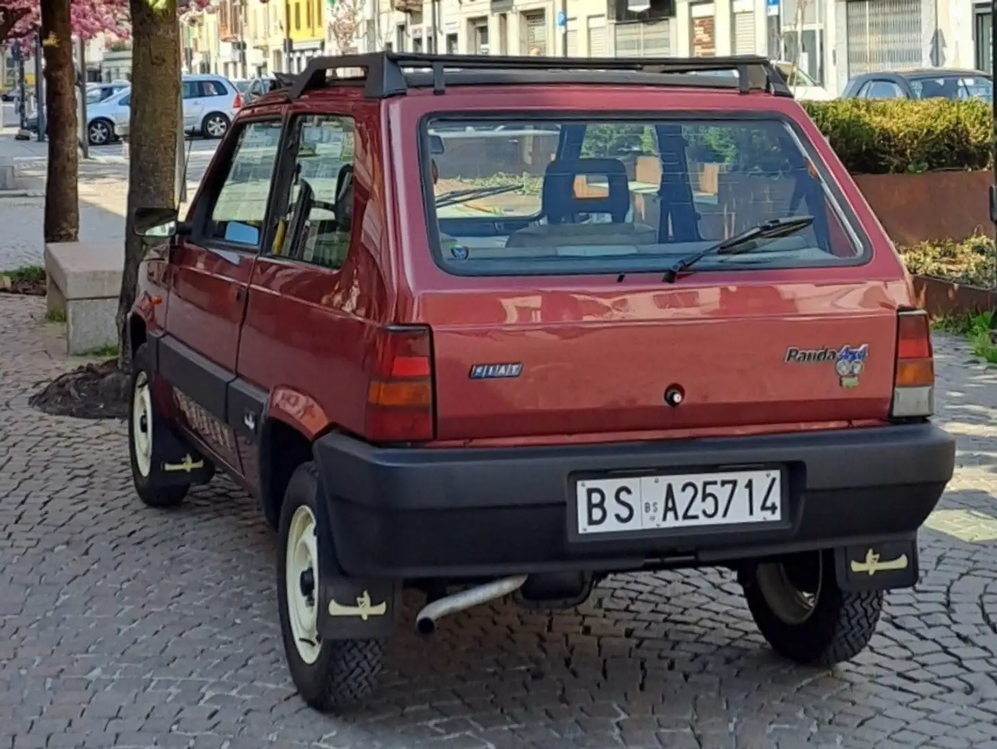 Fiat Panda 1.0 Sisley 4x4 Piros - 1