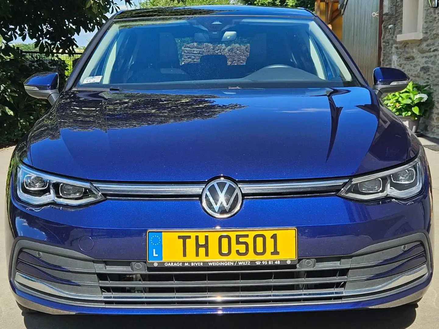 Volkswagen Golf Golf 2.0 TDI SCR DSG Style Bleu - 2