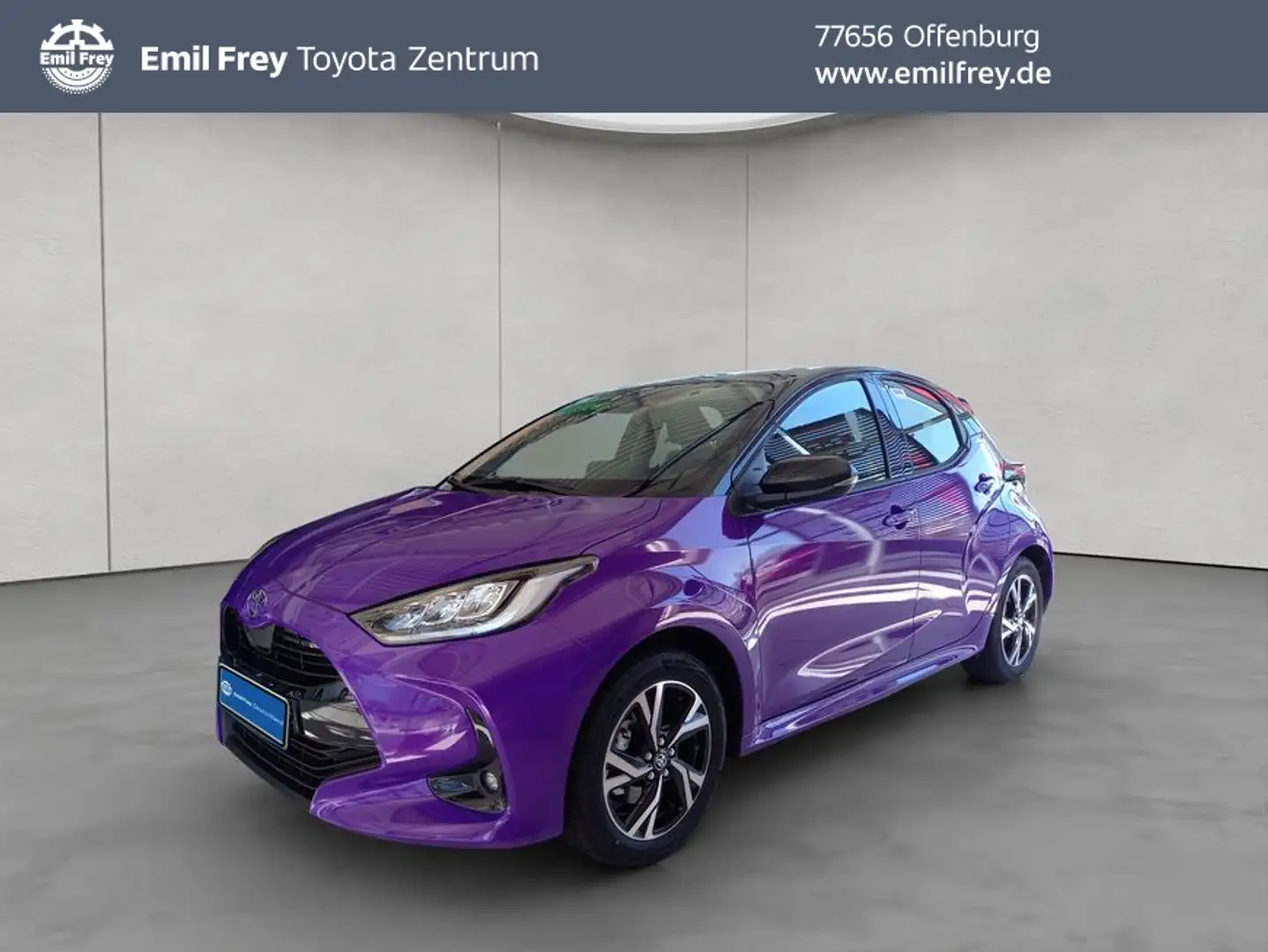 Toyota Yaris Hybrid 1.5 VVT-i Teamplayer 5-türig Noir - 1