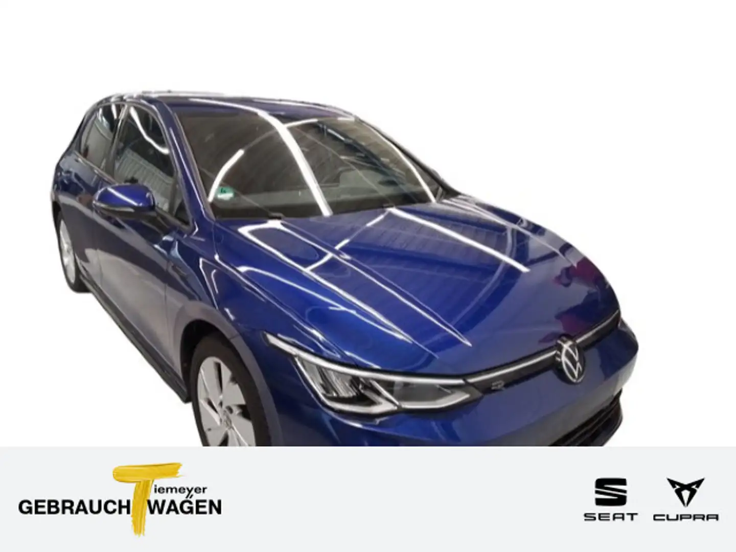 Volkswagen Golf 1.5 TSI DSG 150PS R-LINE LM17 NAVI DCC KAME Blau - 1
