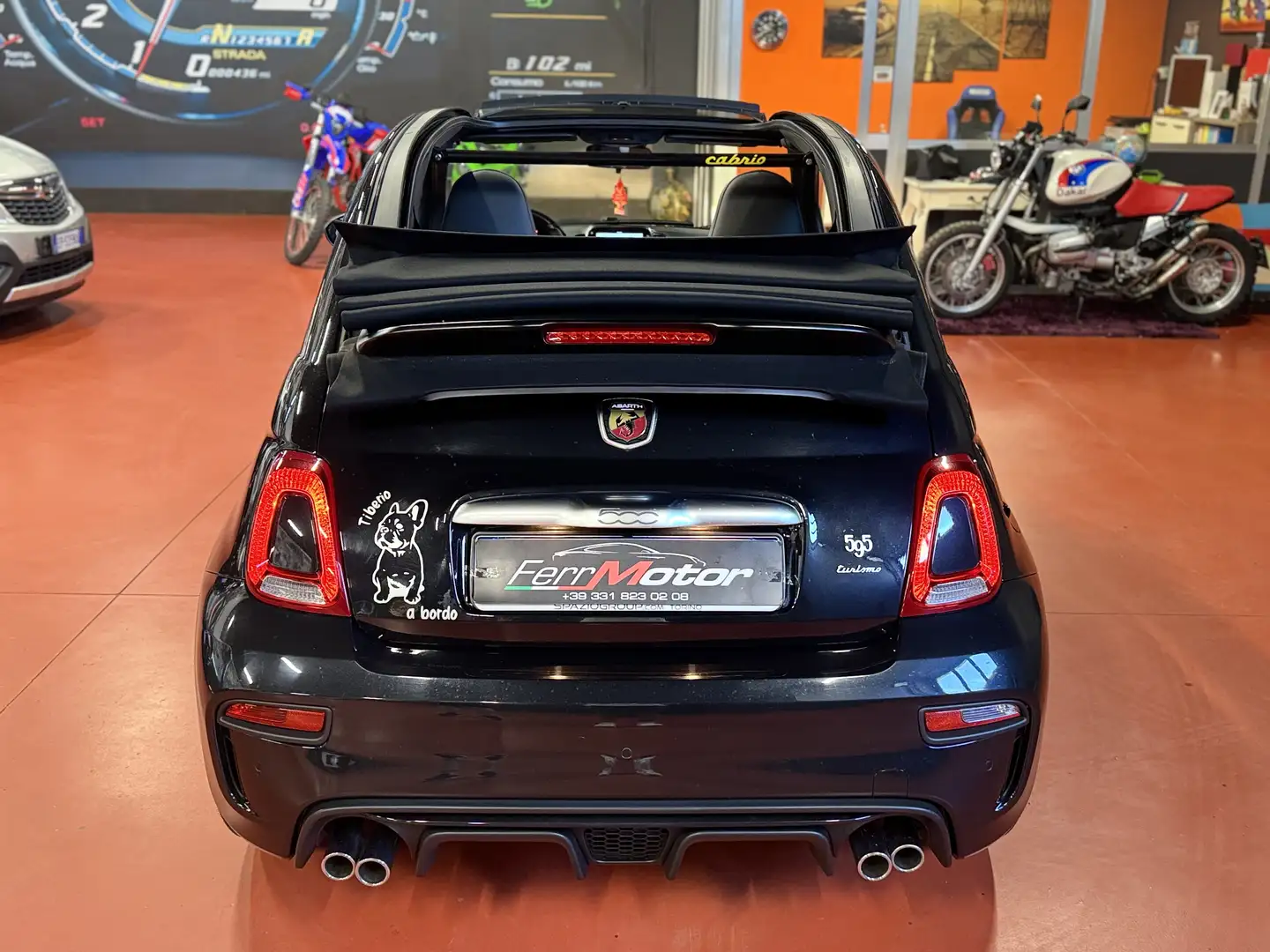 Abarth 595 Turismo Cabrio Scarichi Monza - 2