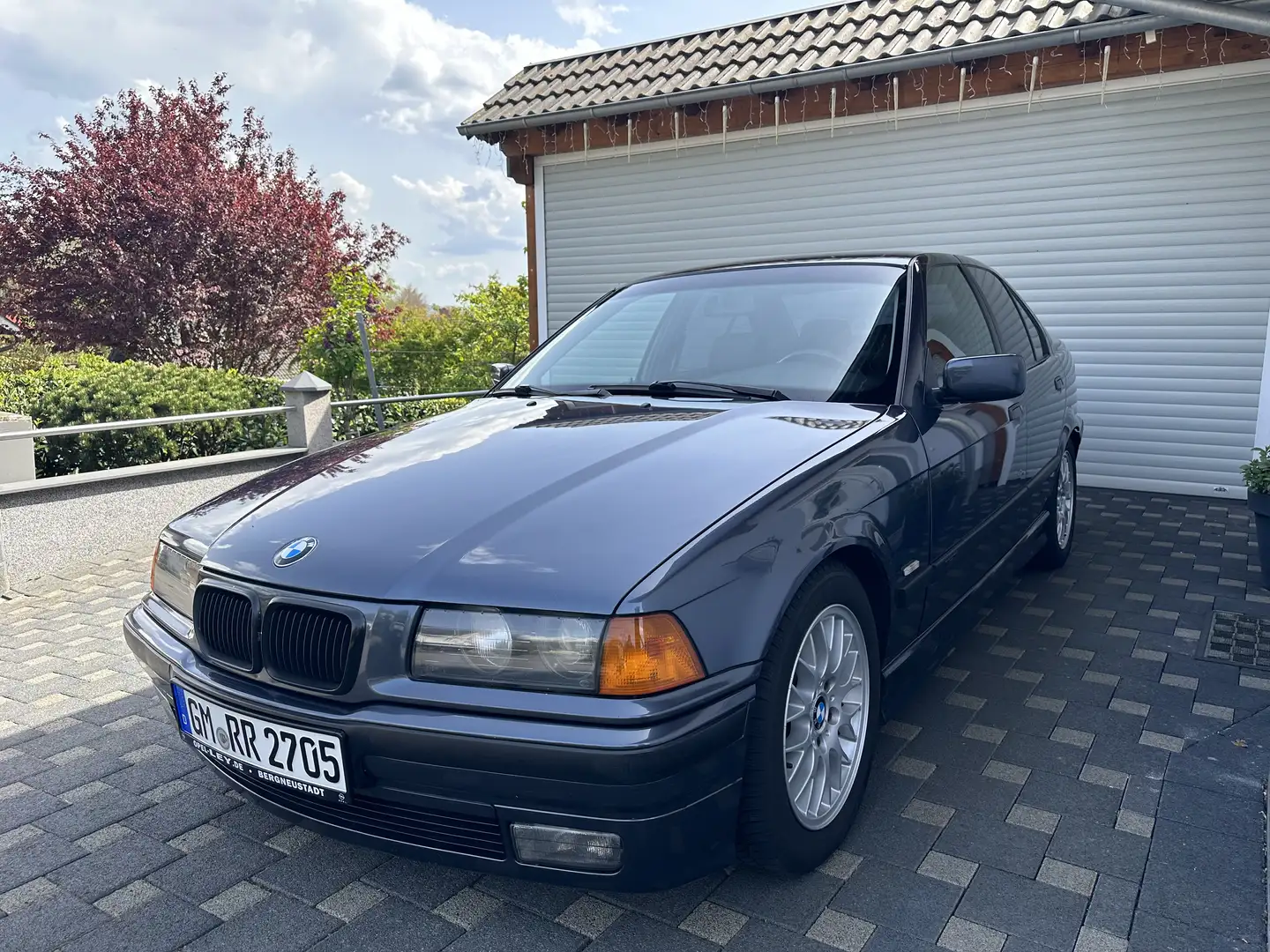 BMW 323 BMW e36 323i Fjordgrau Grijs - 1