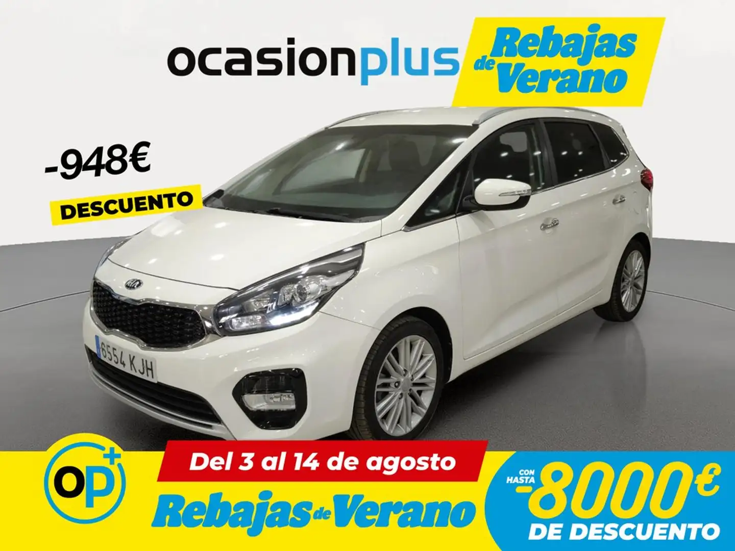 Kia Carens 1.7CRDi VGT Eco-Dynamics Drive Blanco - 1