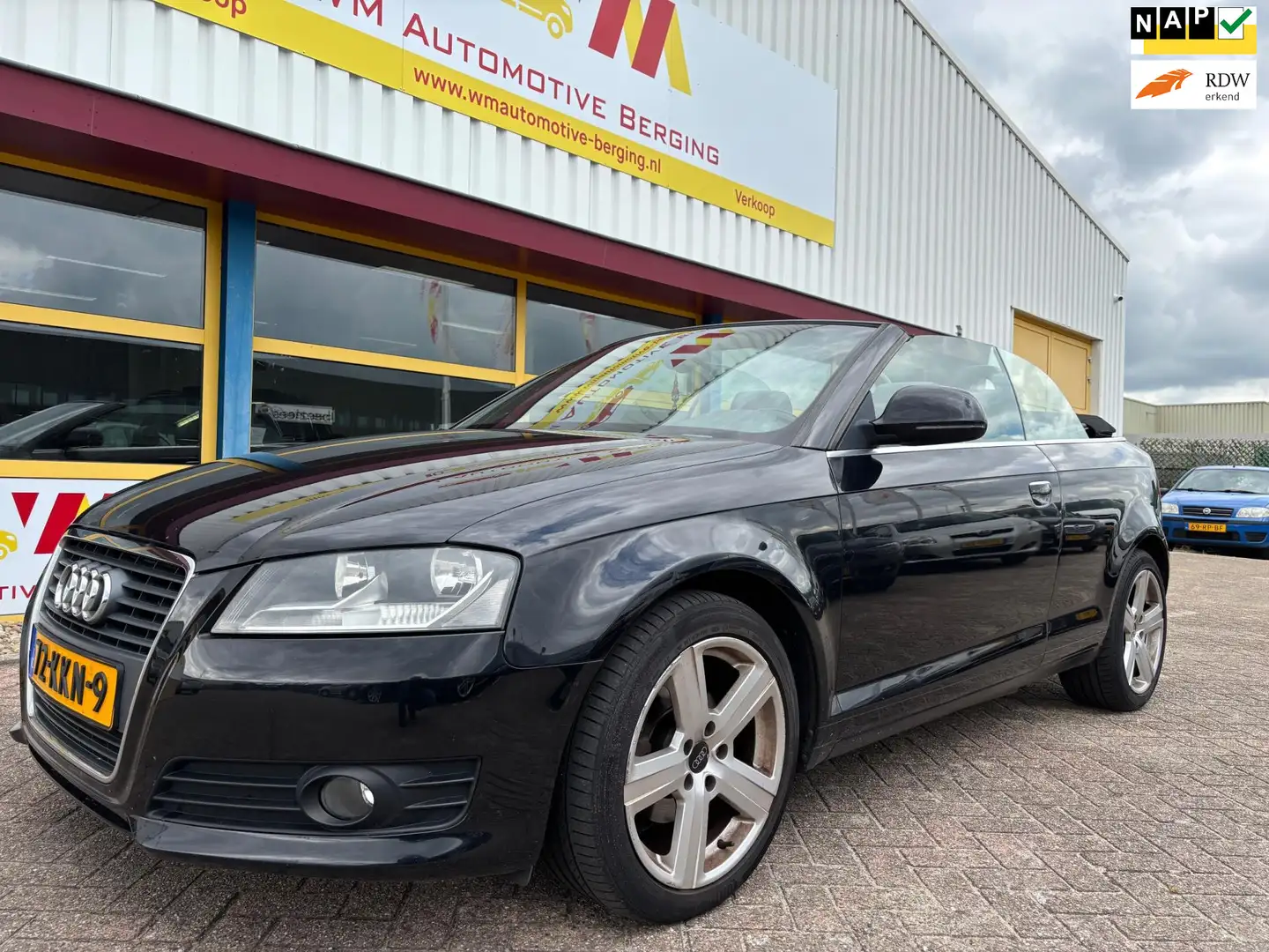 Audi A3 Cabriolet 1.9 TDI NAVI LEDER CABRIO Negro - 1