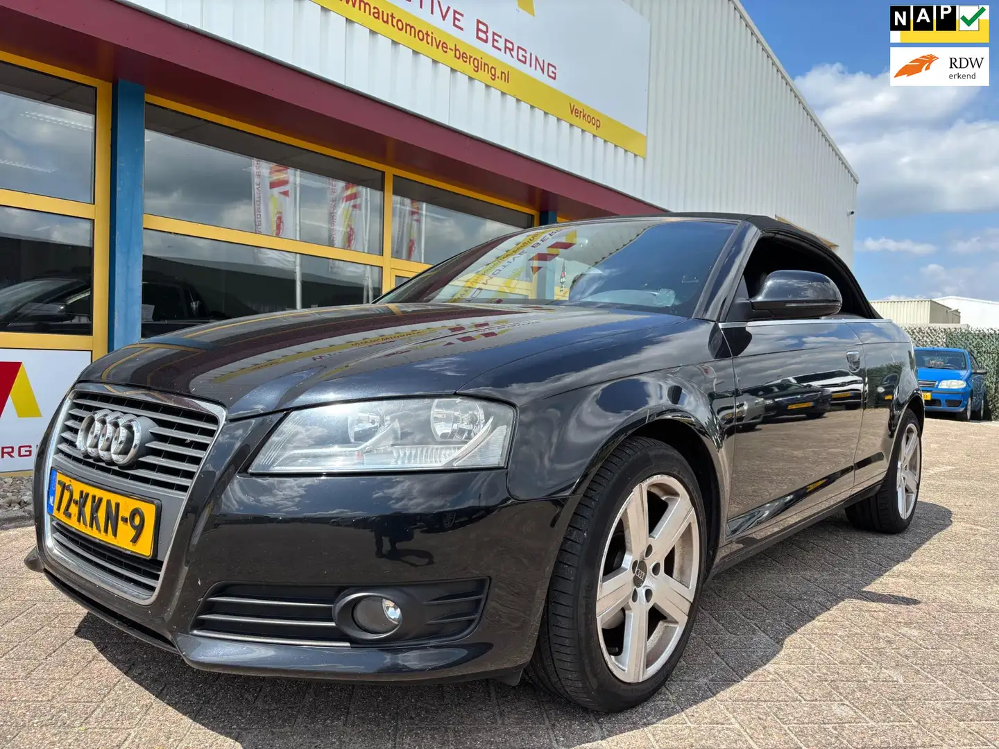 Audi A3 Cabriolet 1.9 TDI NAVI LEDER CABRIO Noir - 1