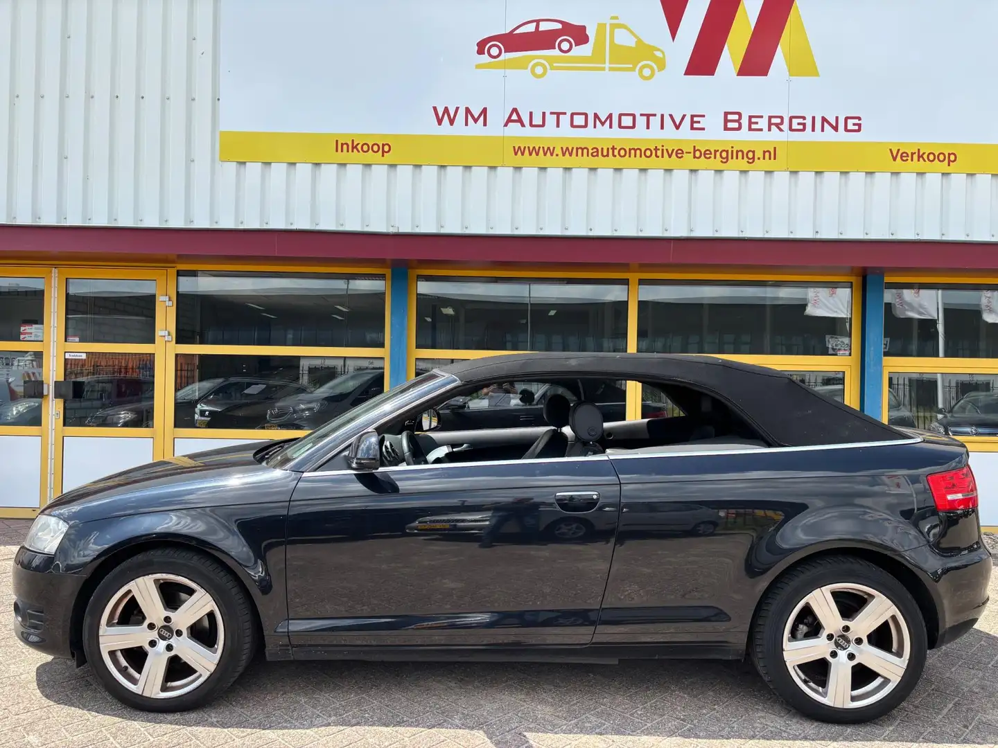 Audi A3 Cabriolet 1.9 TDI NAVI LEDER CABRIO Noir - 2