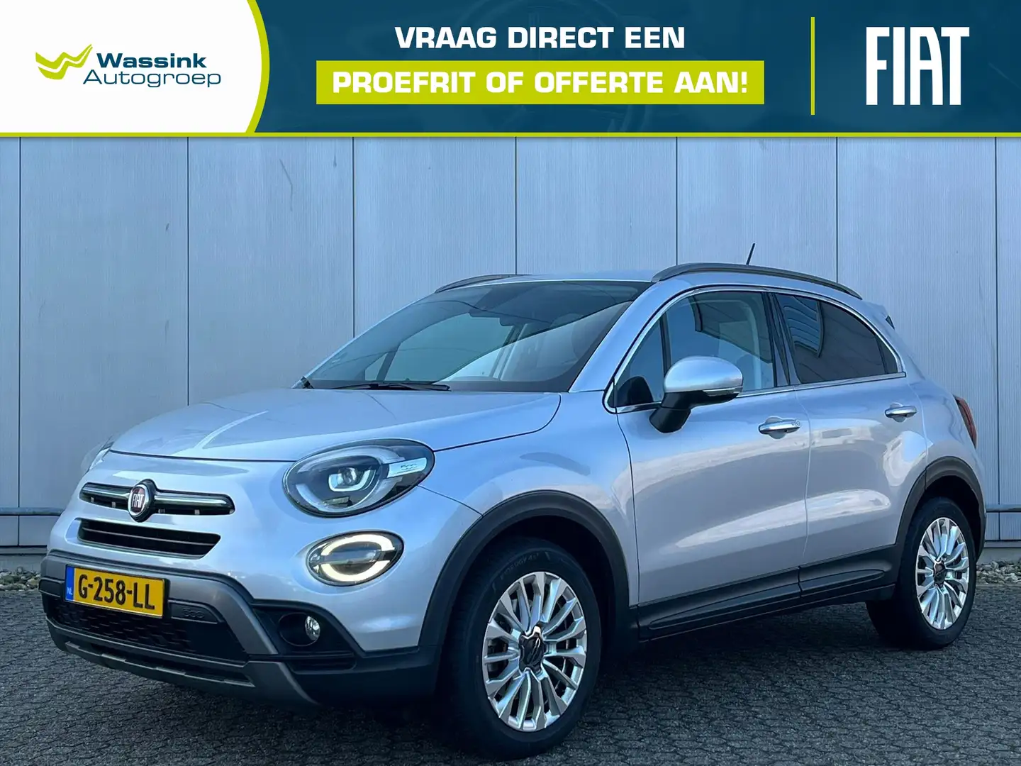 Fiat 500X 120pk Opening Edition | Navigatie | Trekhaak | Cam Gris - 1