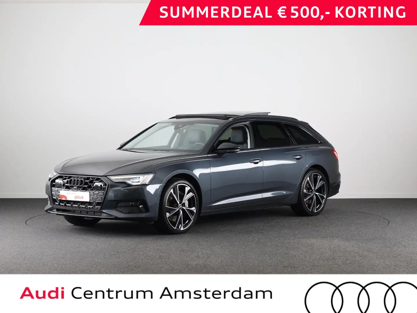 Audi A6 Avant 50 TFSI e quattro Advanced edition 299 pk S- Grijs - 1
