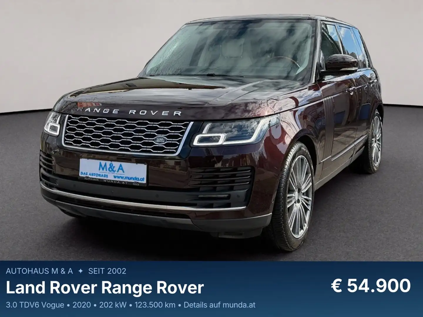 Land Rover Range Rover 3.0 TDV6 Vogue MwSt. Ausw. * Garantie Rot - 1