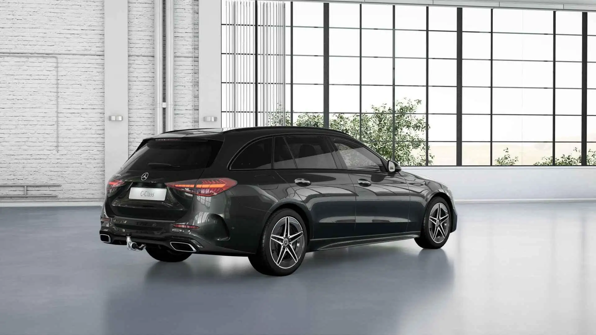 Mercedes-Benz C 300 Estate e AMG Line | Stoelkoeling | Trekhaak | Lede Grijs - 2