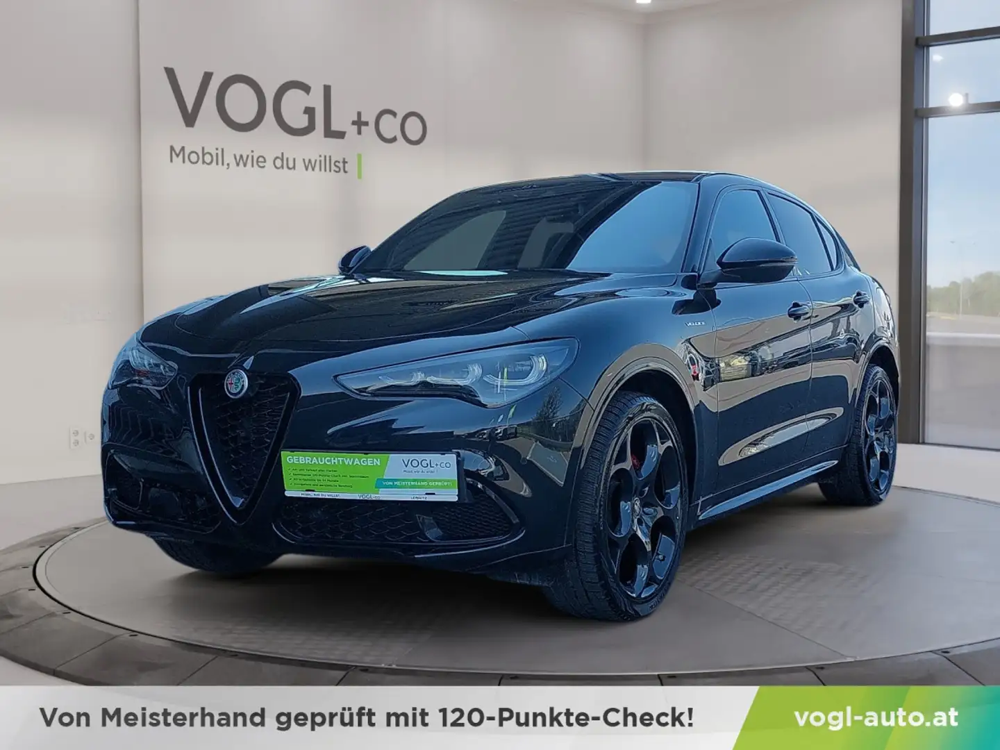 Alfa Romeo Stelvio Veloce 2.2 16V 210 AT8 Q4 Schwarz - 1