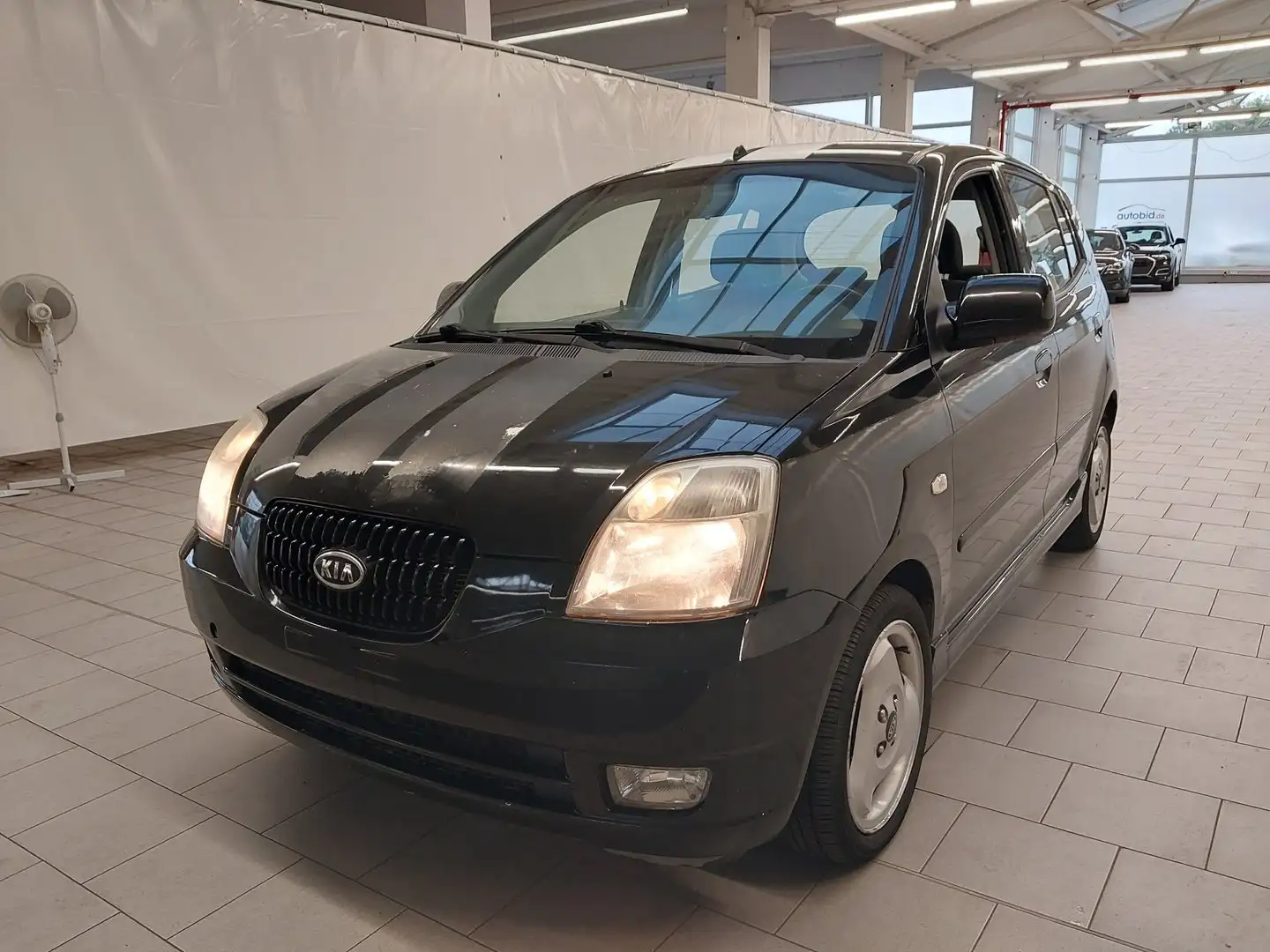 Kia Picanto 1.1i. 65PS. Klima Servo. ABS. ZV. EFH. Tüv NEU Schwarz - 2