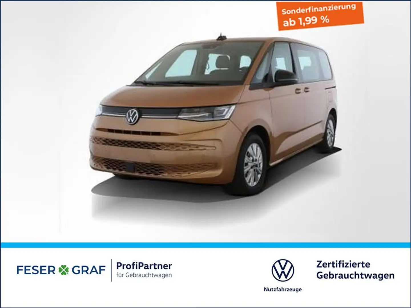Volkswagen T7 Multivan 2.0TDI Life DSG 7Sitze AHK LED-Matrix Panoram Bronze - 1
