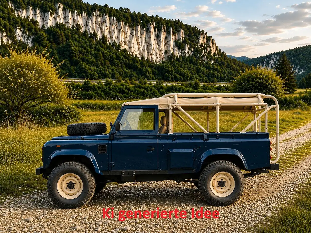 Land Rover Defender LR 110 mit BMW Motor, foto 4