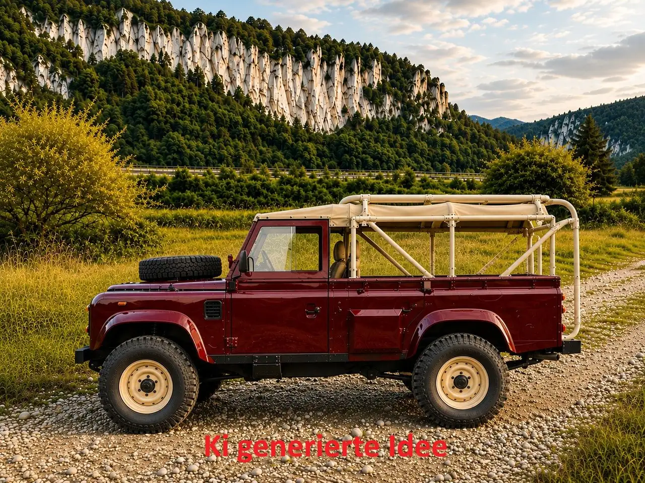 Land Rover Defender LR 110 mit BMW Motor, foto 1