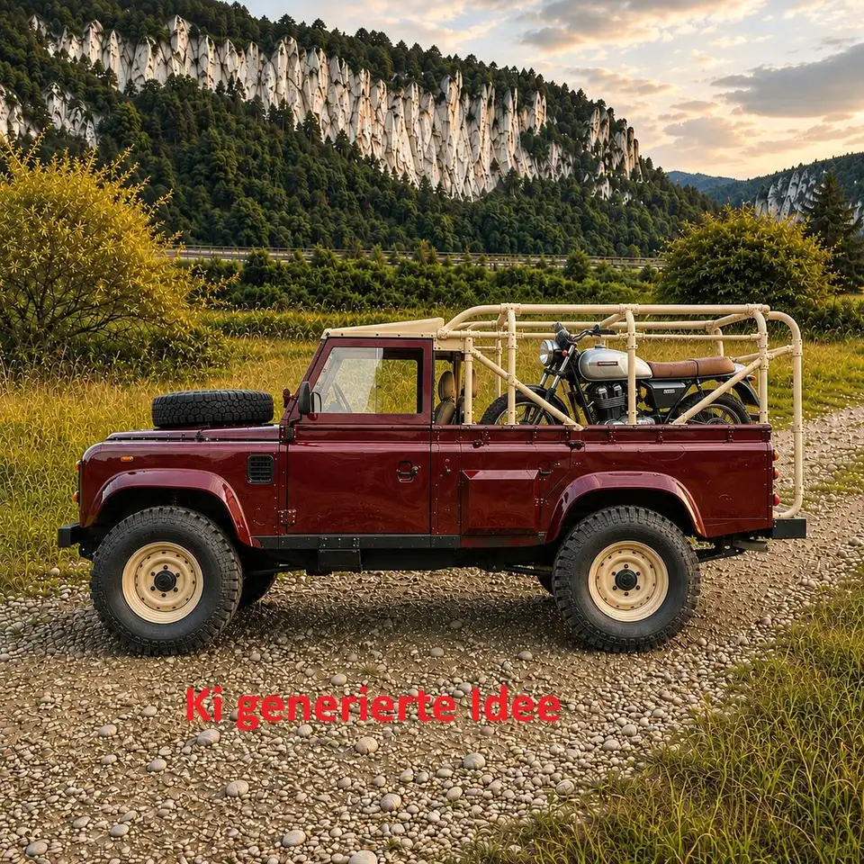 Land Rover Defender LR 110 mit BMW Motor, foto 2