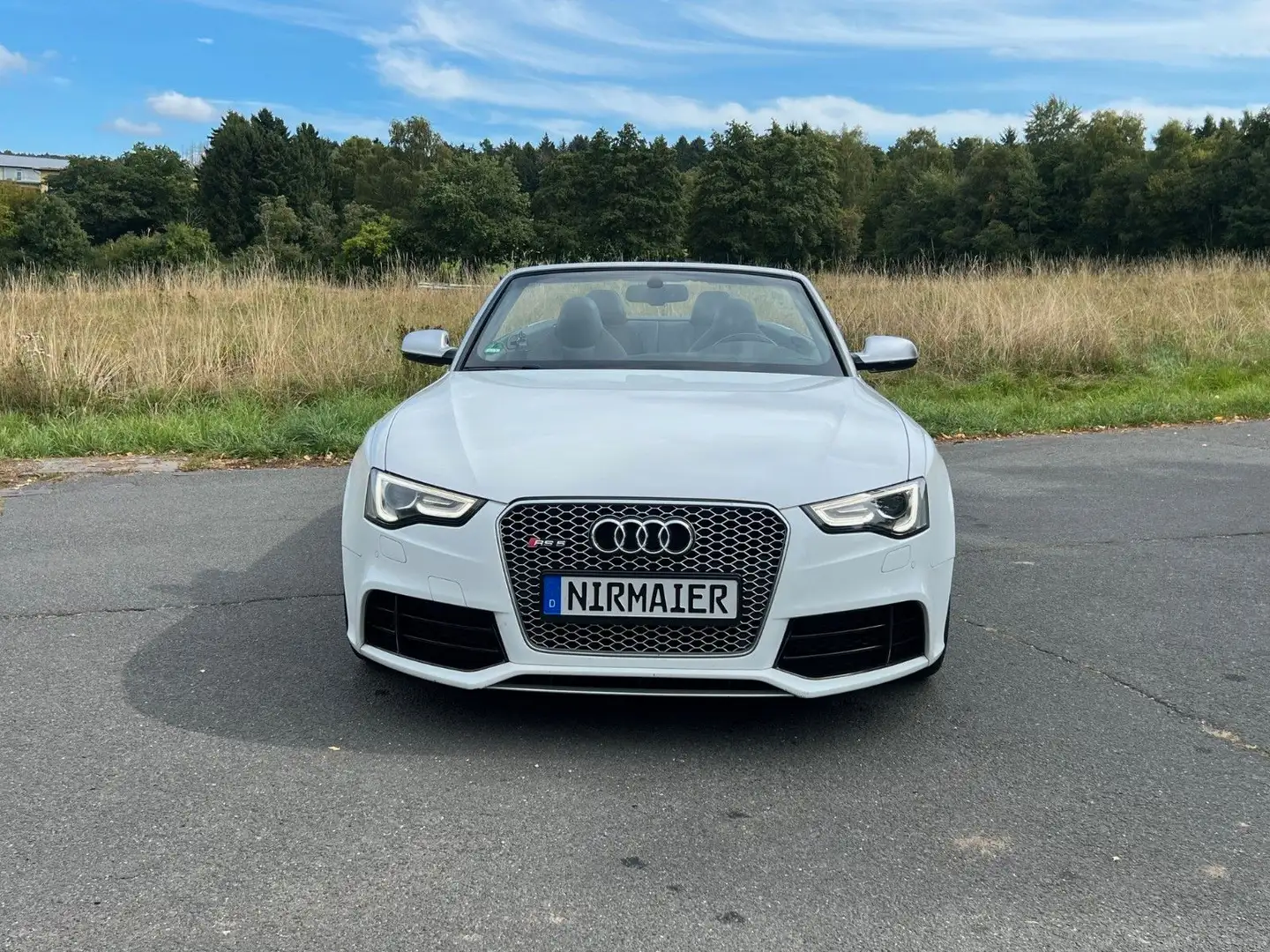 Audi RS5 4.2 FSI Quattro Cabriolet, SHZ, Navi Blanc - 2