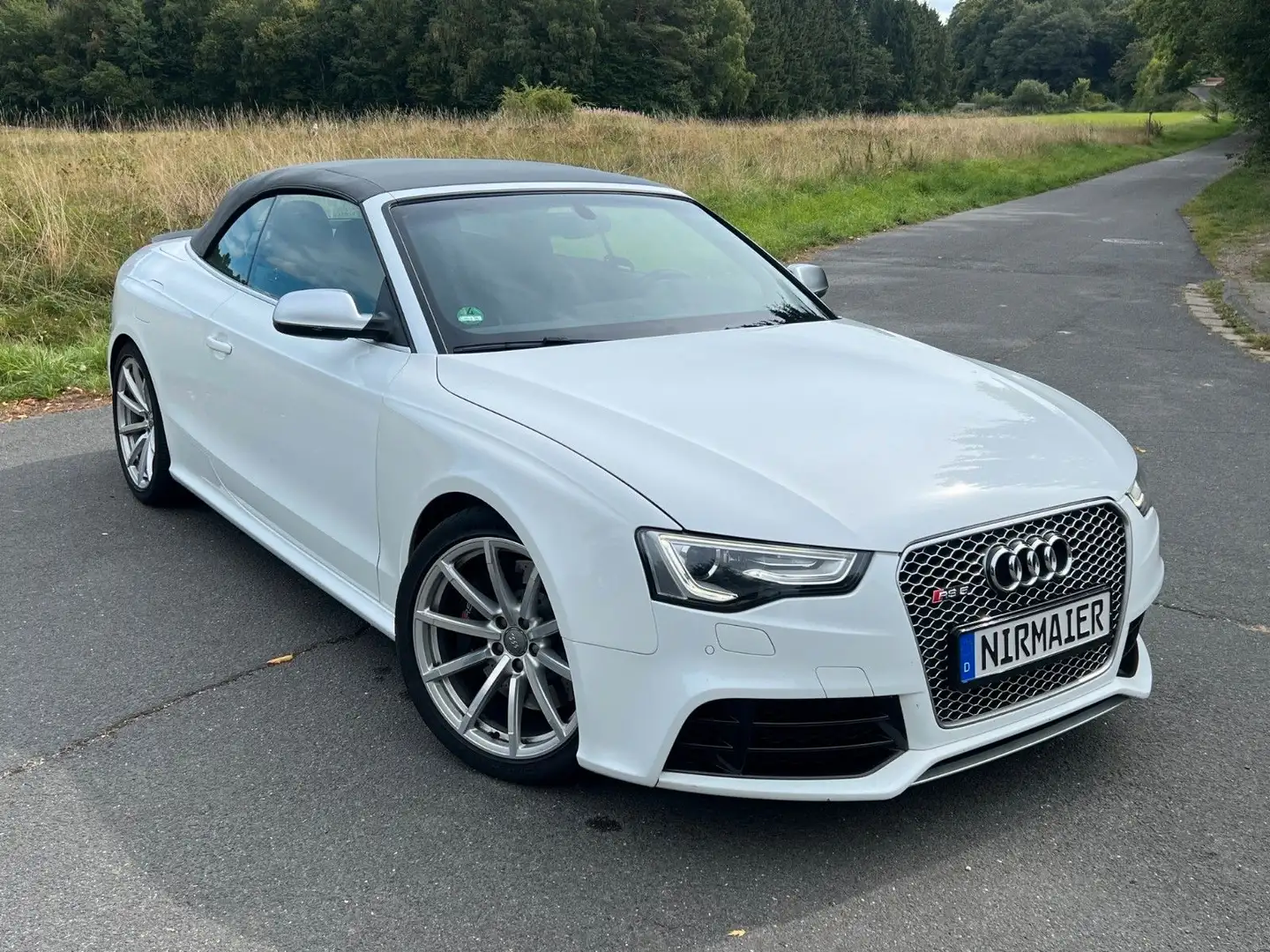 Audi RS5 4.2 FSI Quattro Cabriolet, SHZ, Navi Blanc - 1