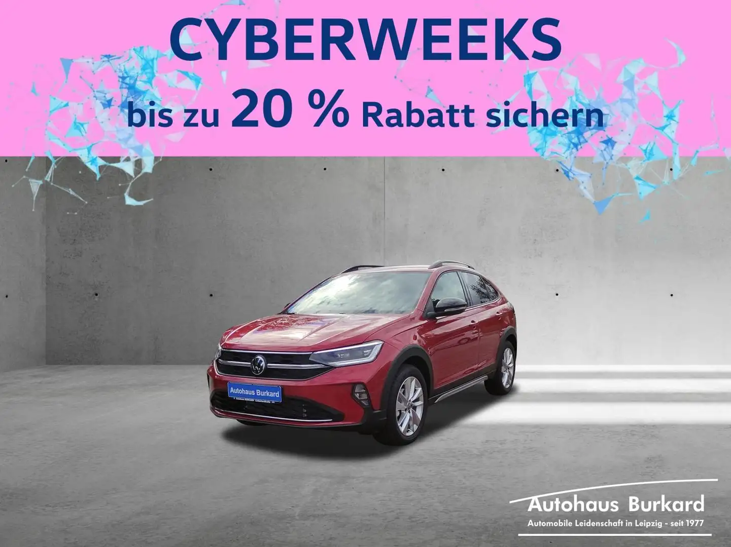 Volkswagen Taigo Goal 1.0 TSI+116Ps+DSG+AHZV+RFK+LED+Klima+ Rot - 1