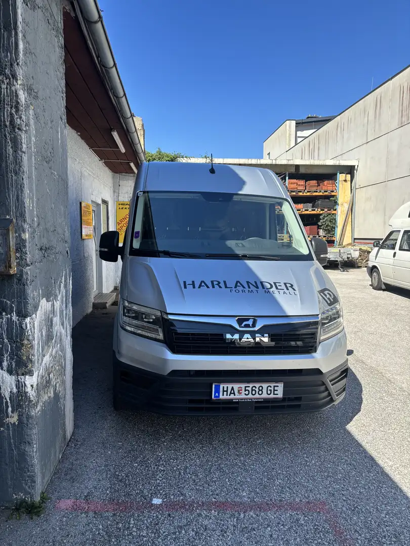 MAN TGE 3.180 Kasten L1H2 4x4 Aut. Silber - 2