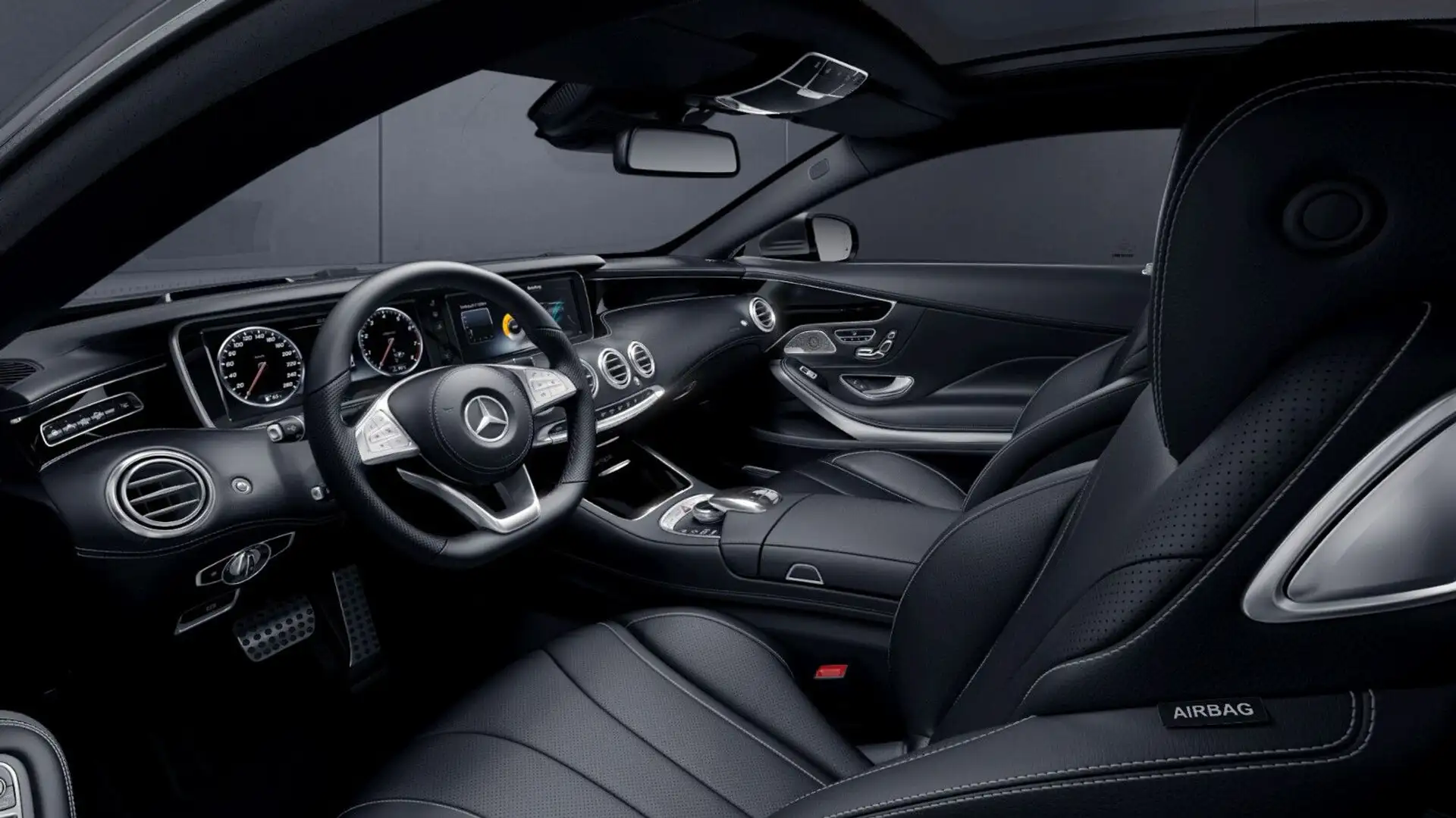 Mercedes-Benz S 500 S500 Coupe 4M 9G *1 Hand* Unfallfrei* 100% MB * Grau - 2